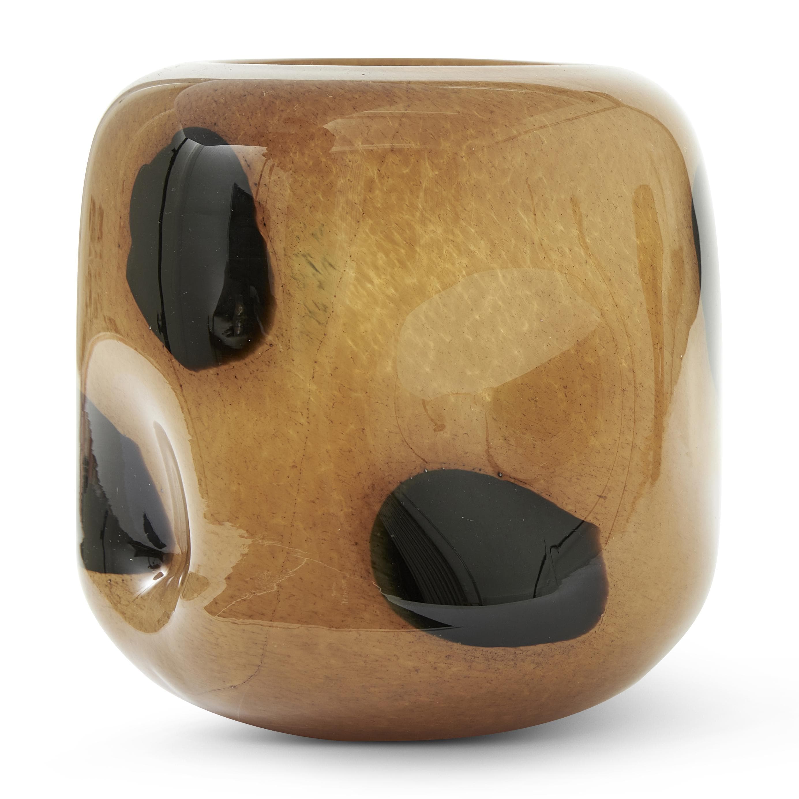 Plume Vase Brown S