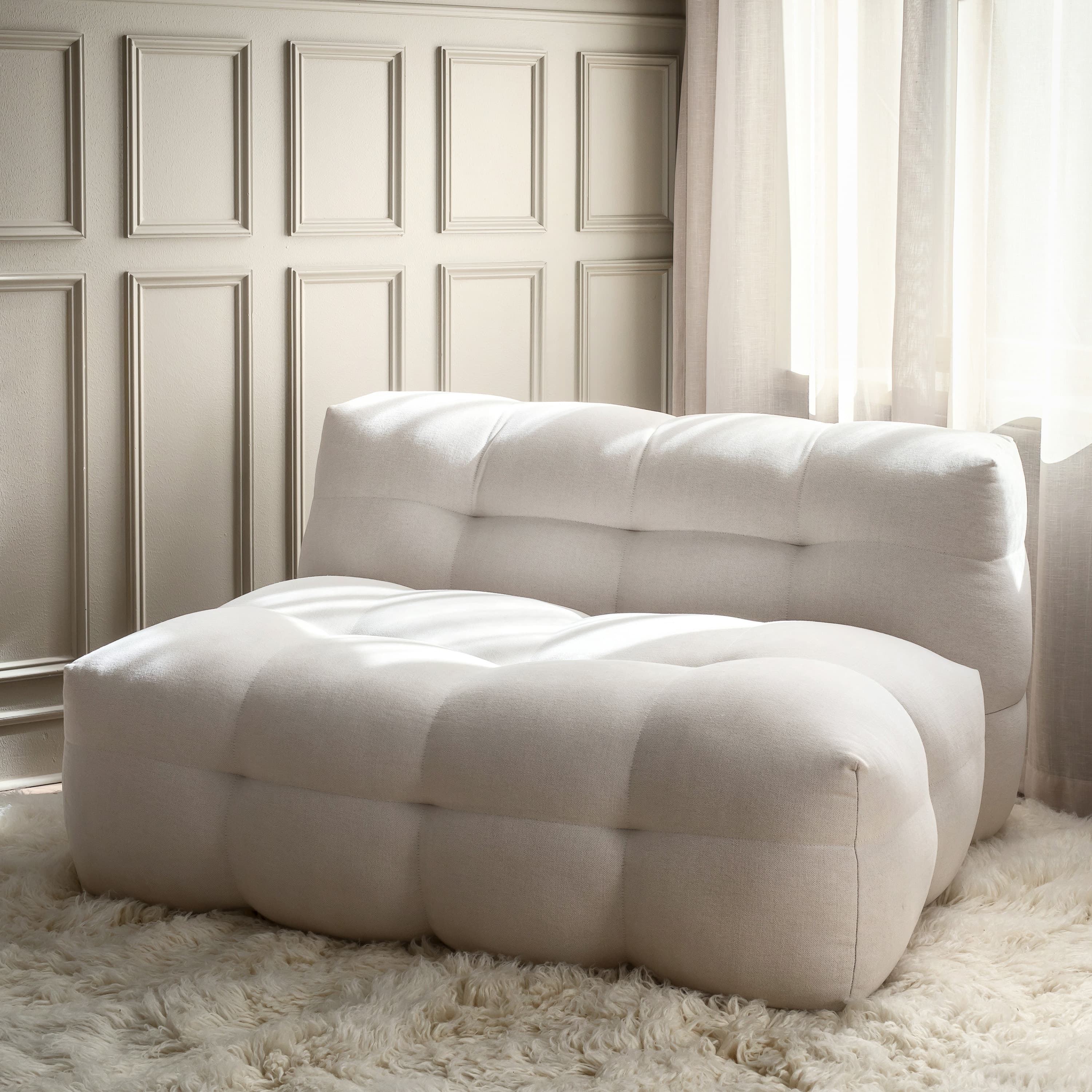 Billie Loungestuhl Nature 120cm