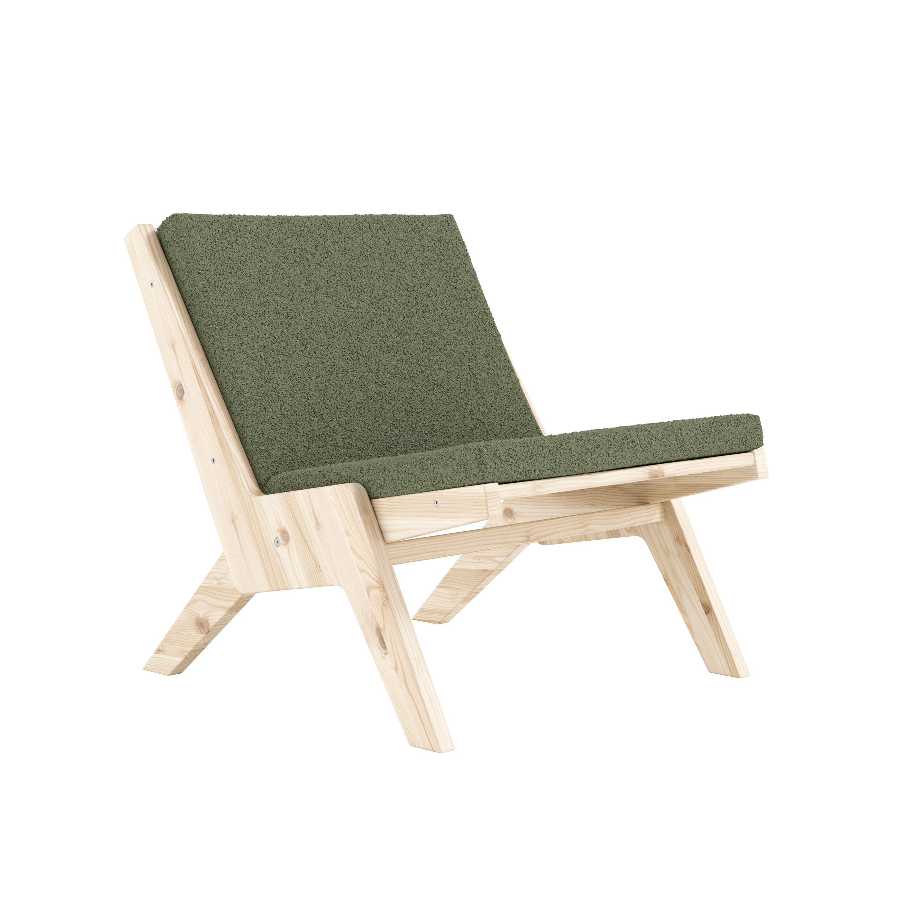 Sway Sessel Natur/Evergreen
