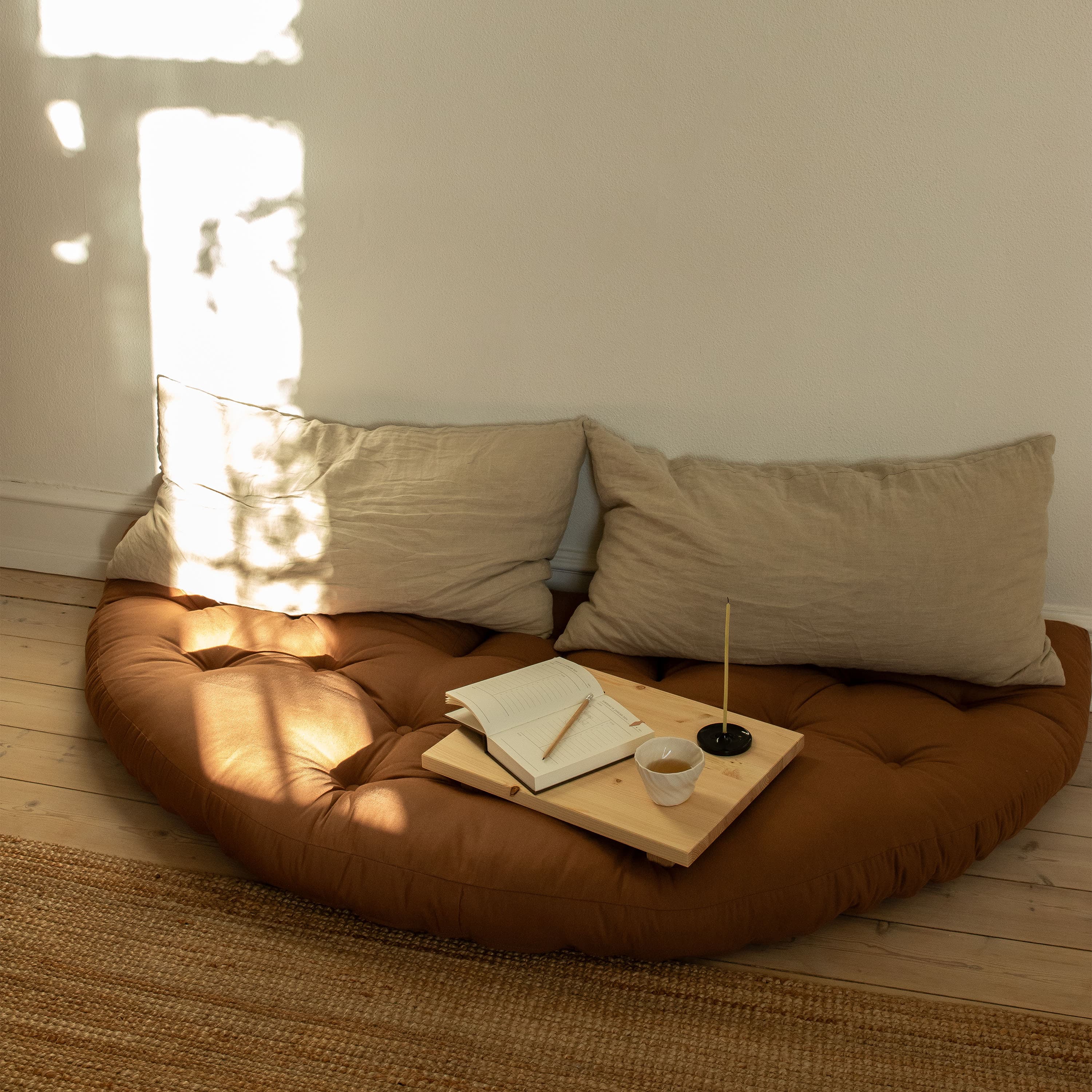 Dock Nachttisch Natur 34x45 2er Pack