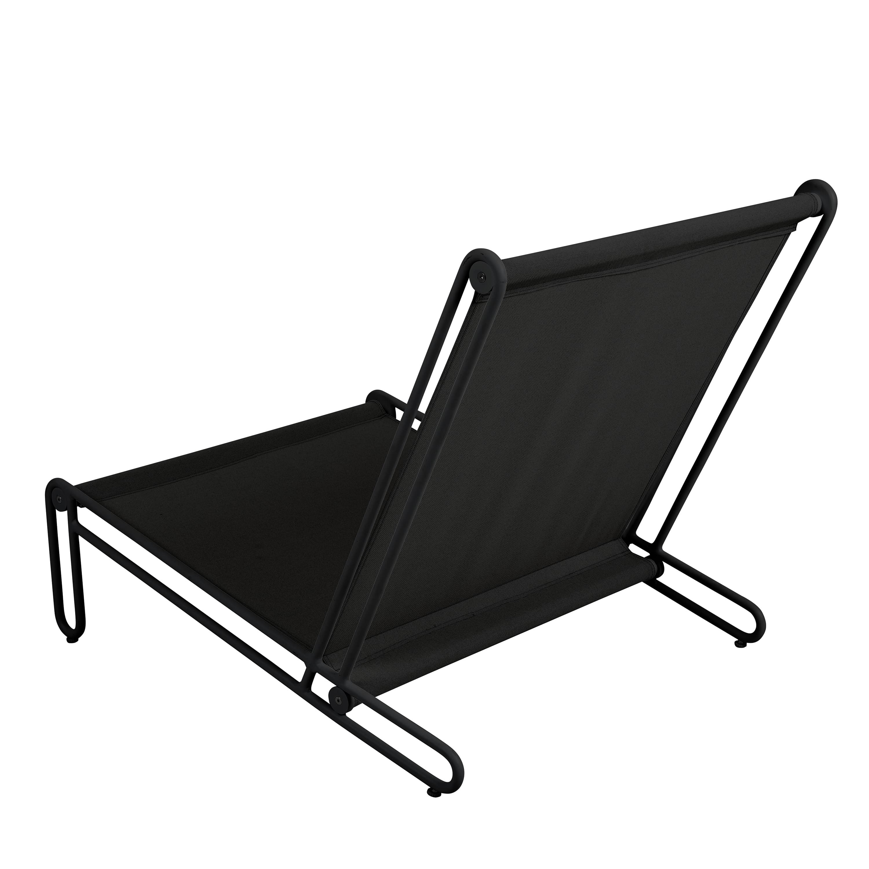 Blixt Loungetol Svart/Cley beige