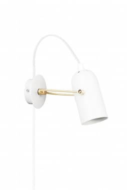 Swan Wandlampe Mini Weiß