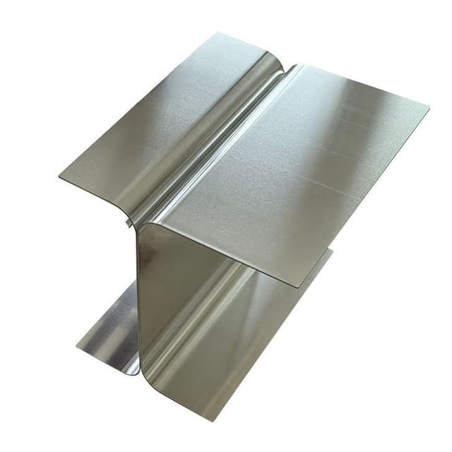 Luce Side Table Aluminum Silver 120x24