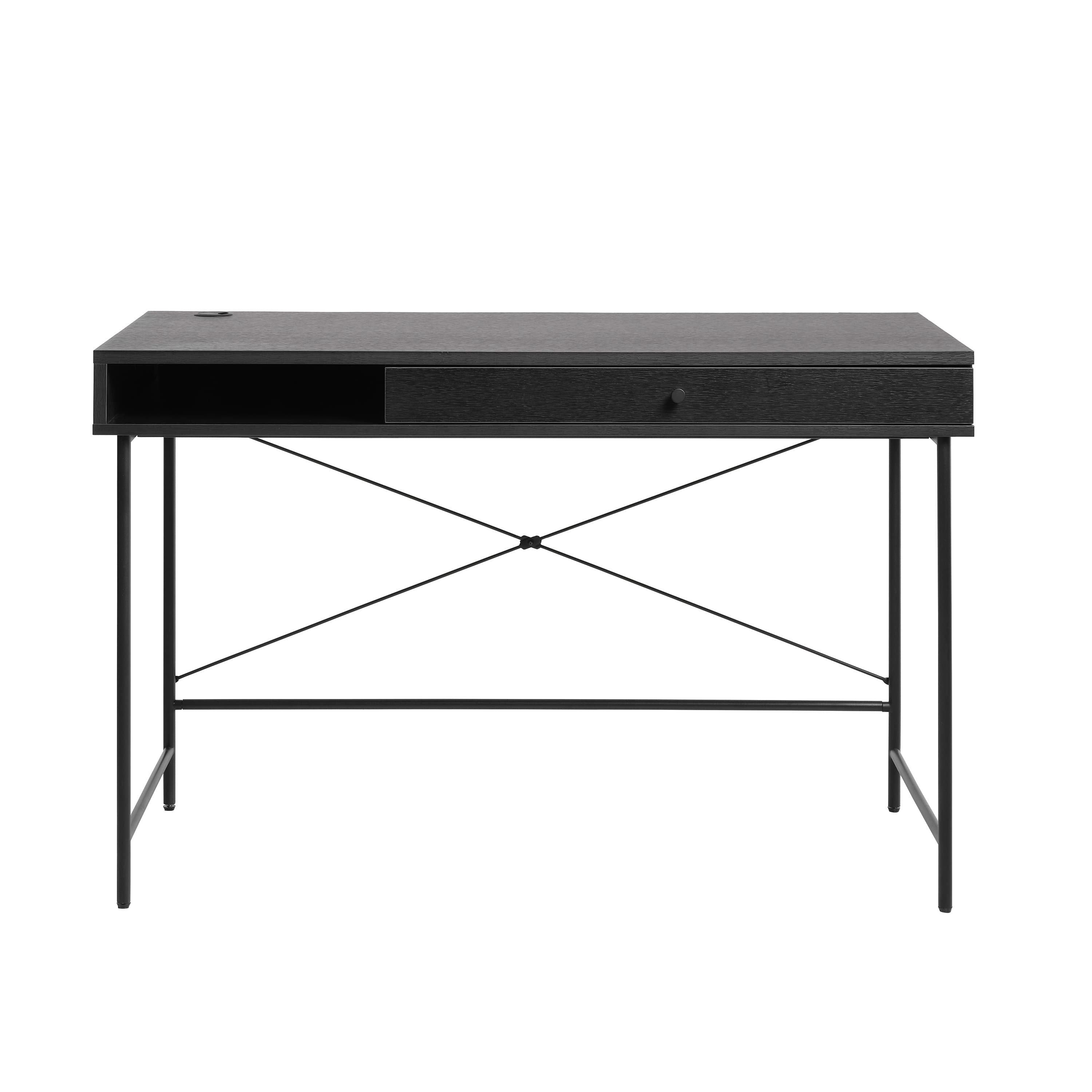 Elin Desk Black 120cm