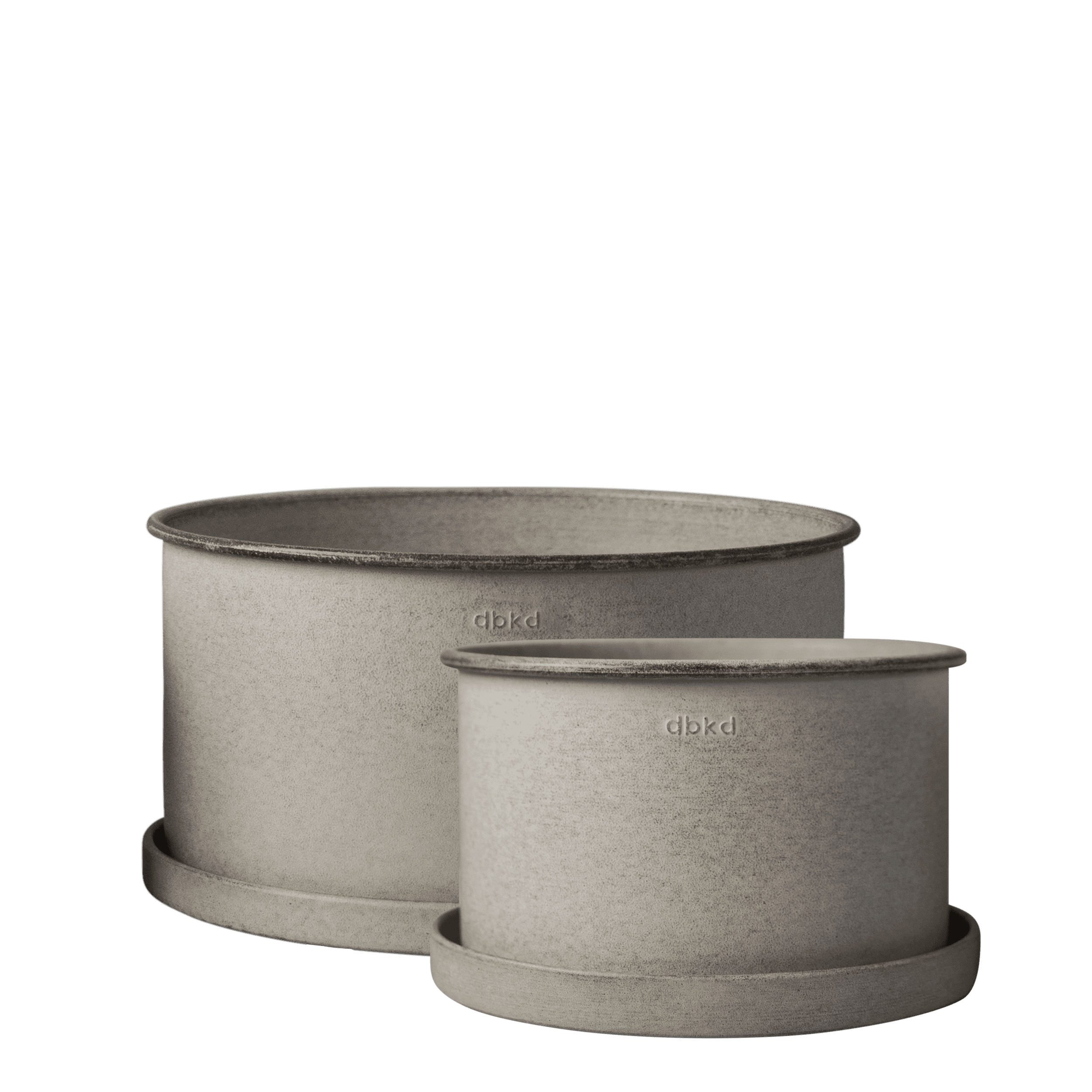 Plant Bowl Topf Beige 2-pack