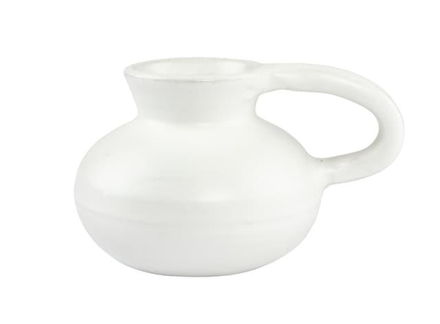 Camomille Vase 10cm Weiß