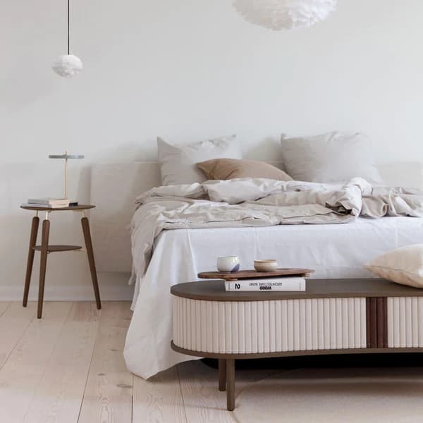 Audacious TV-Bank Dark Oak/White Sands 140cm