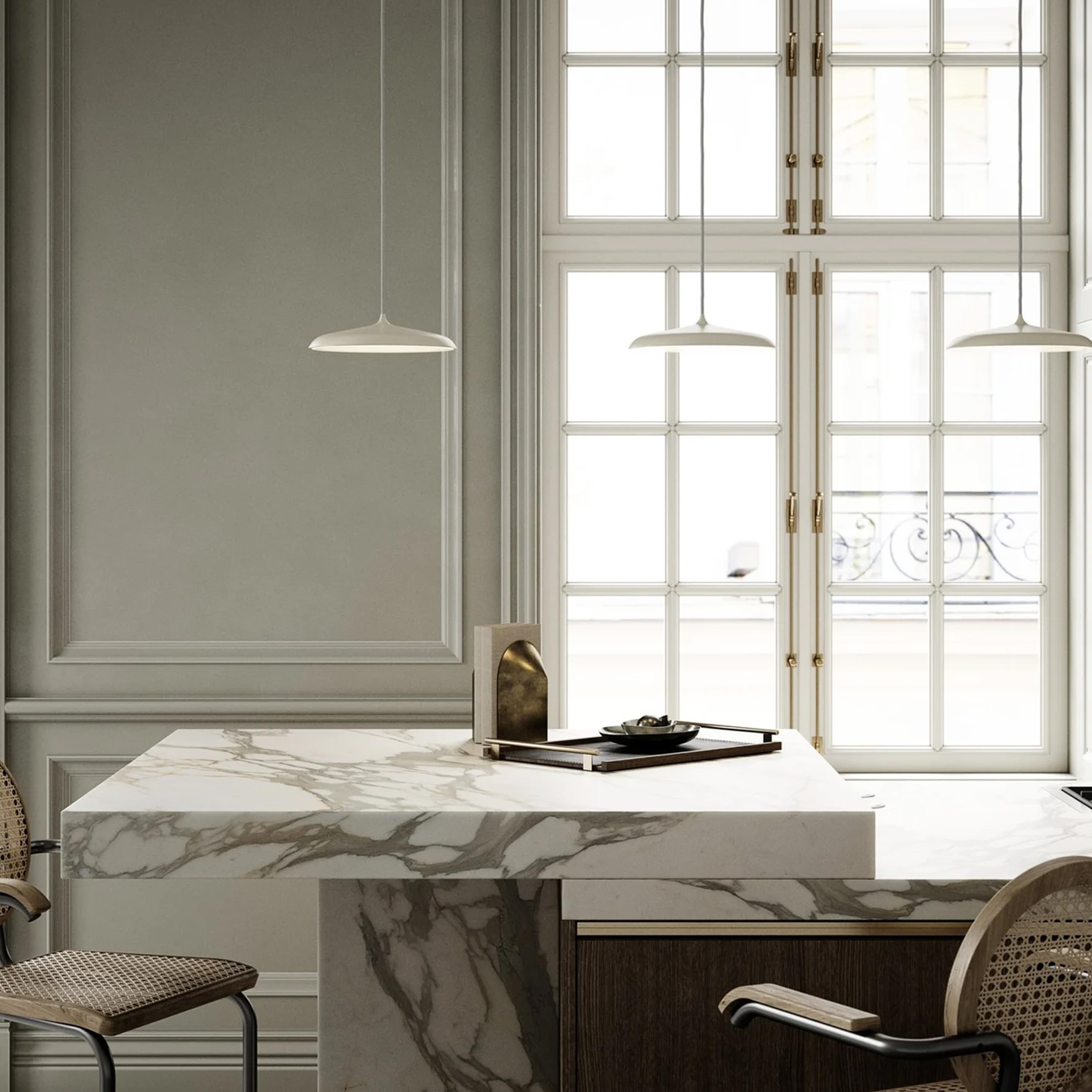 Artist 25 Pendelleuchte Beige