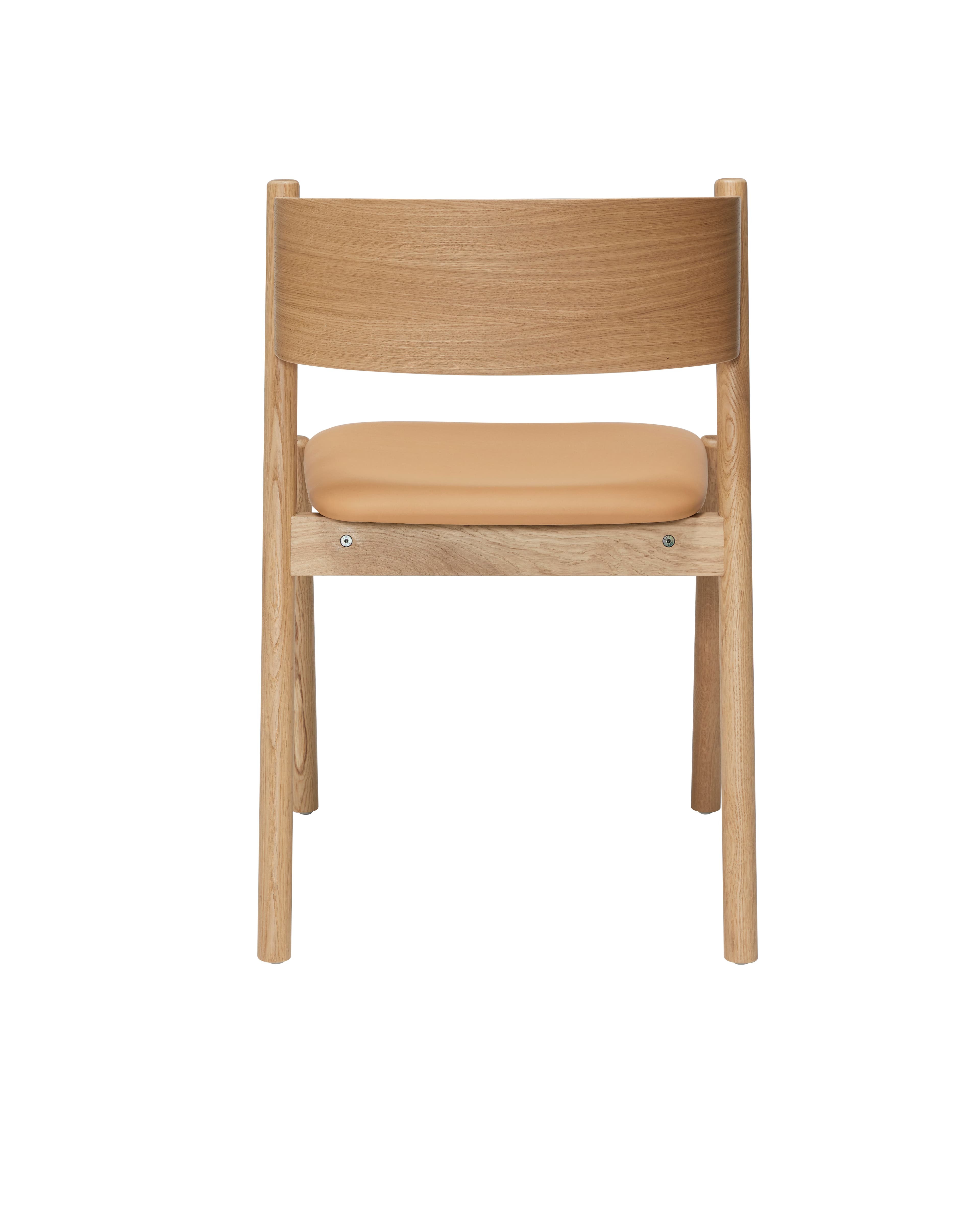 Oblique Stuhl Natur/PU