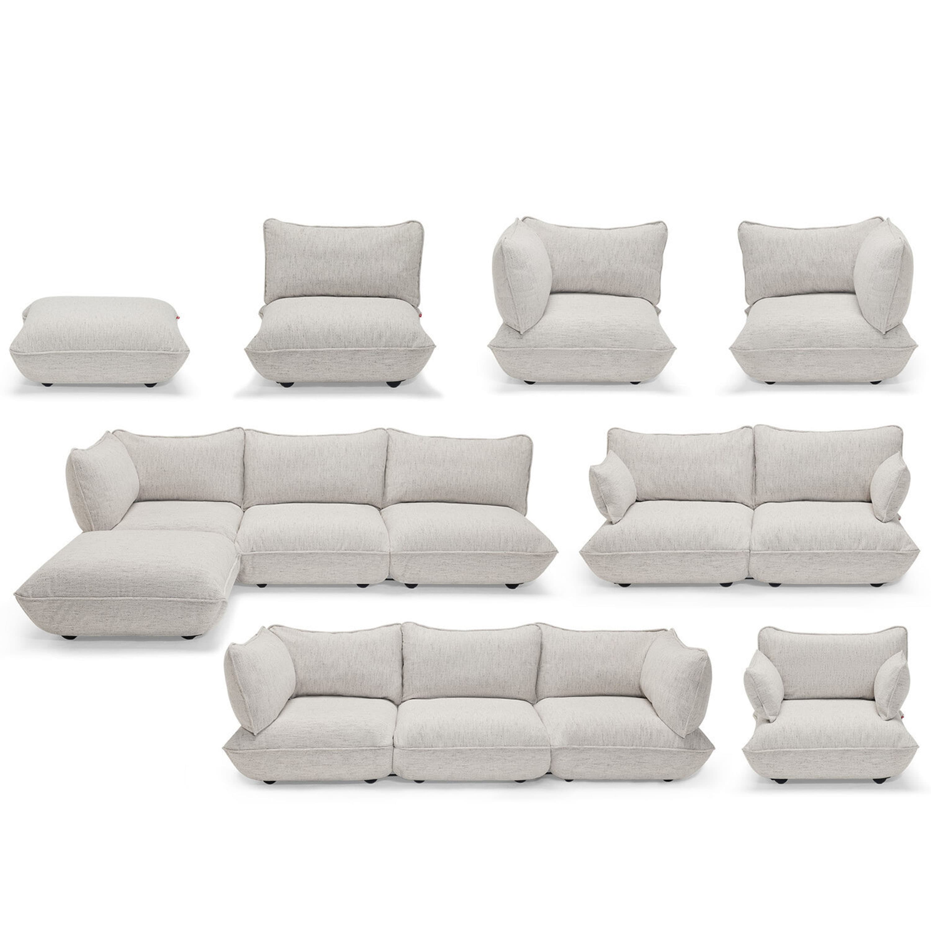 Sumo Mingle 2-Sitzer Sofa Marmor