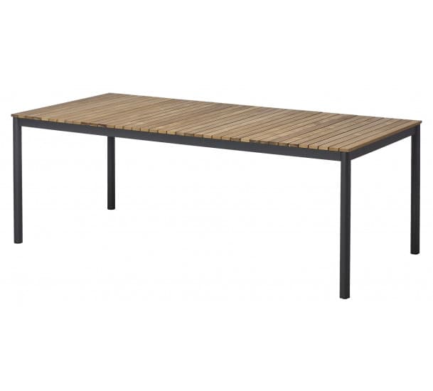Mood Runder Esstisch Natur/Anthrazit 208x100