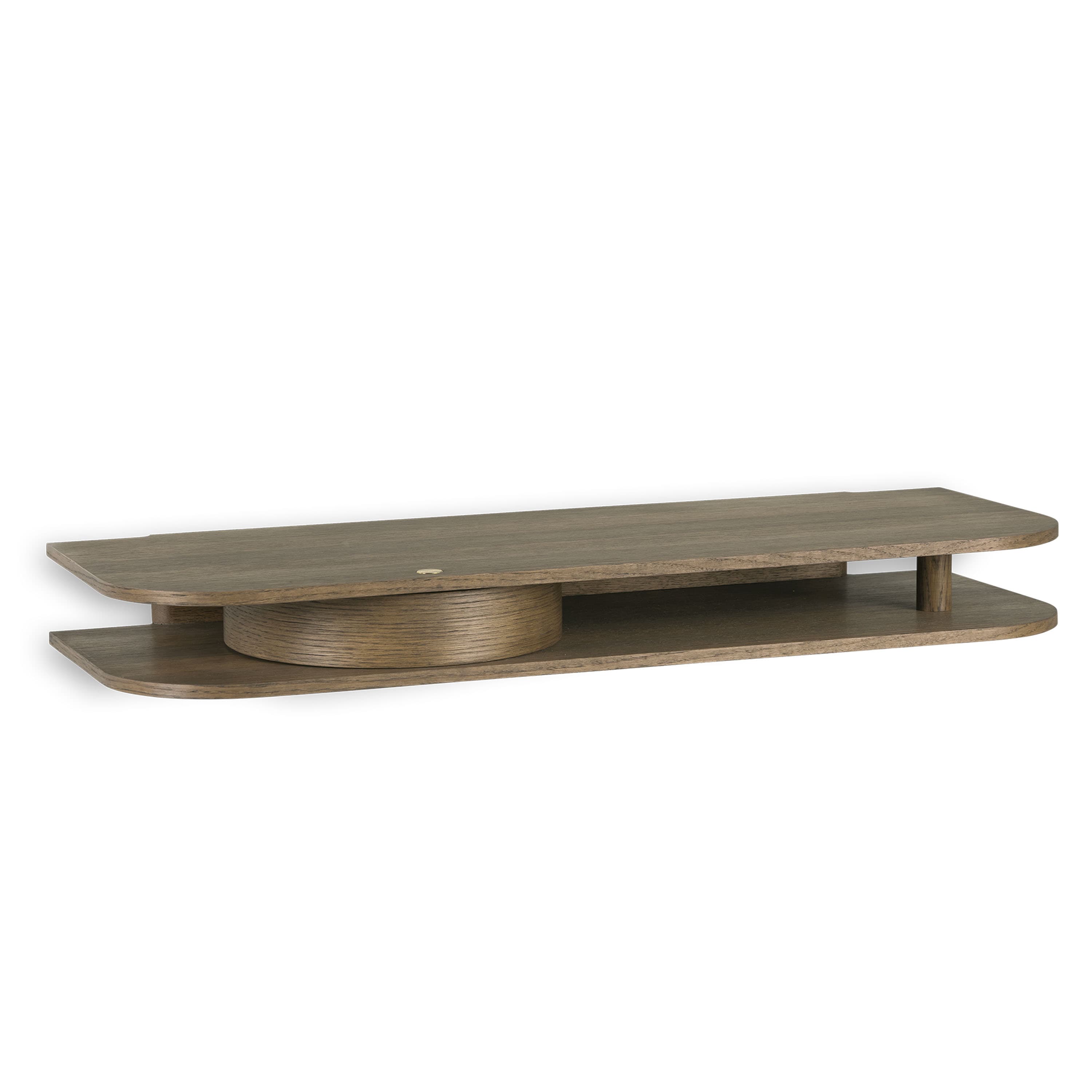 Valet Wandregal Smoked Oak
