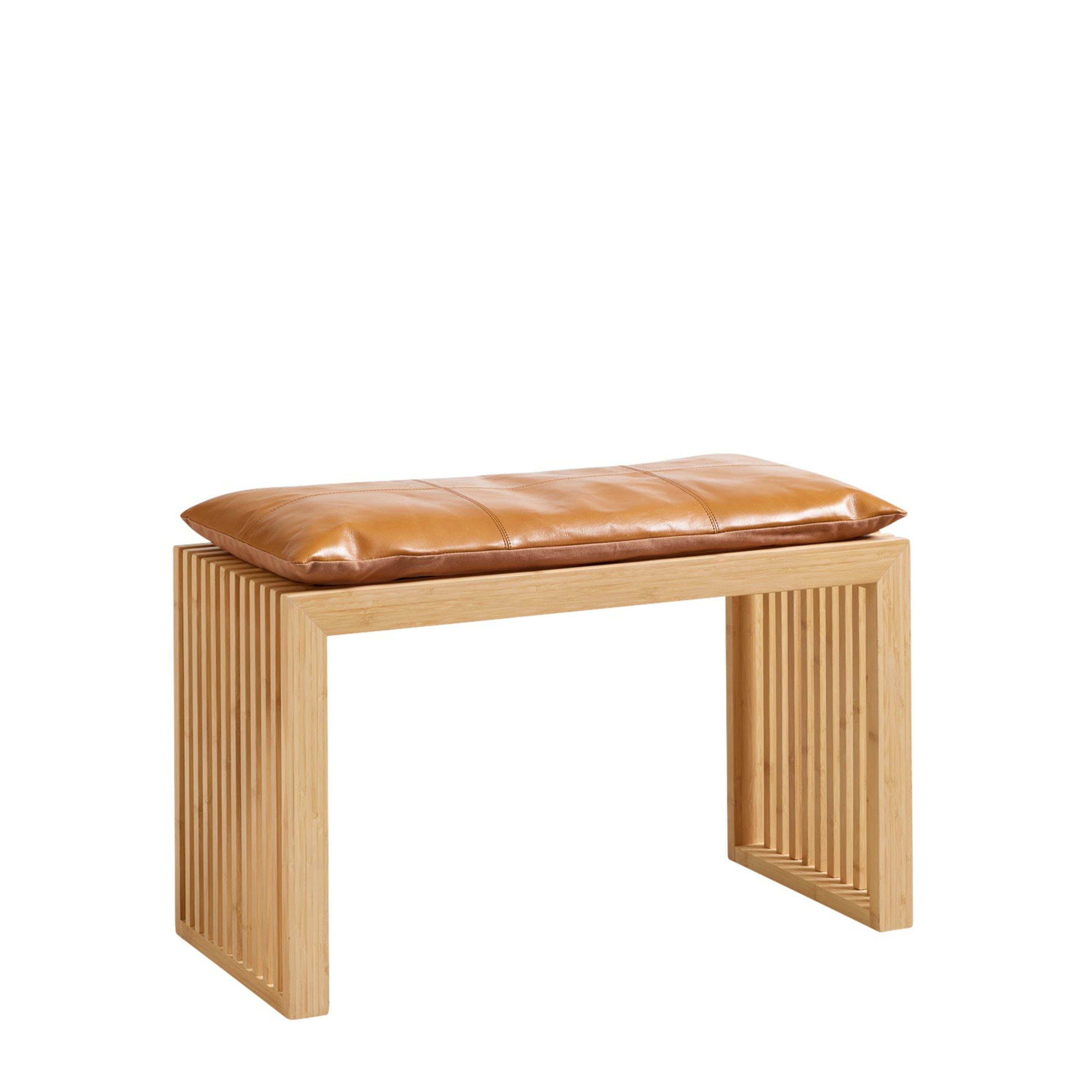 Rib Bank Bamboo/Braun 73cm
