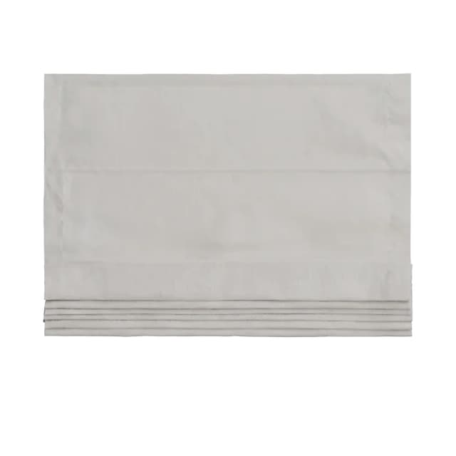Sunday Fahrstuhlvorhang Leinen Kreide 110cm
