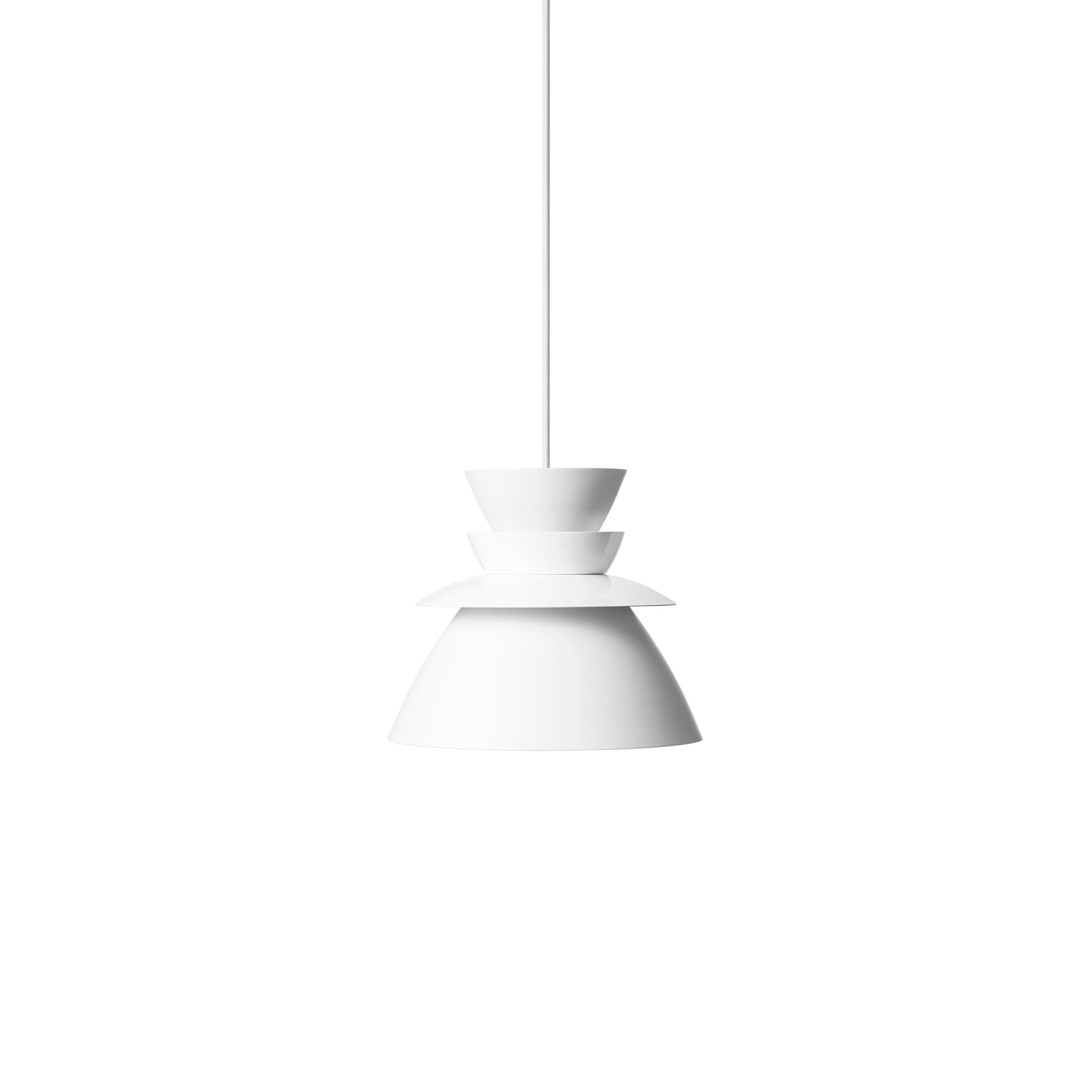 Sundowner Pendelleuchte Weiß 25cm