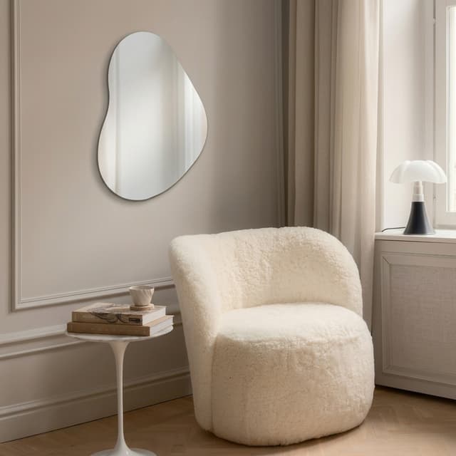 Santorini Cloud Mirror 55x40
