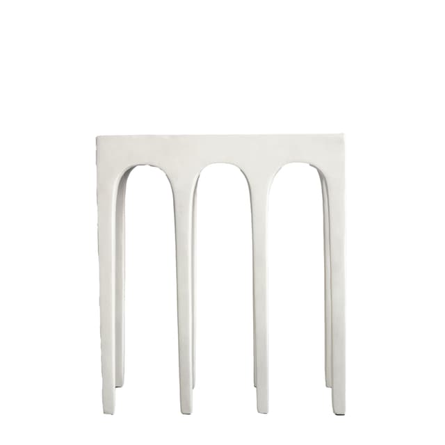 Bow Console Table Birch 70cm