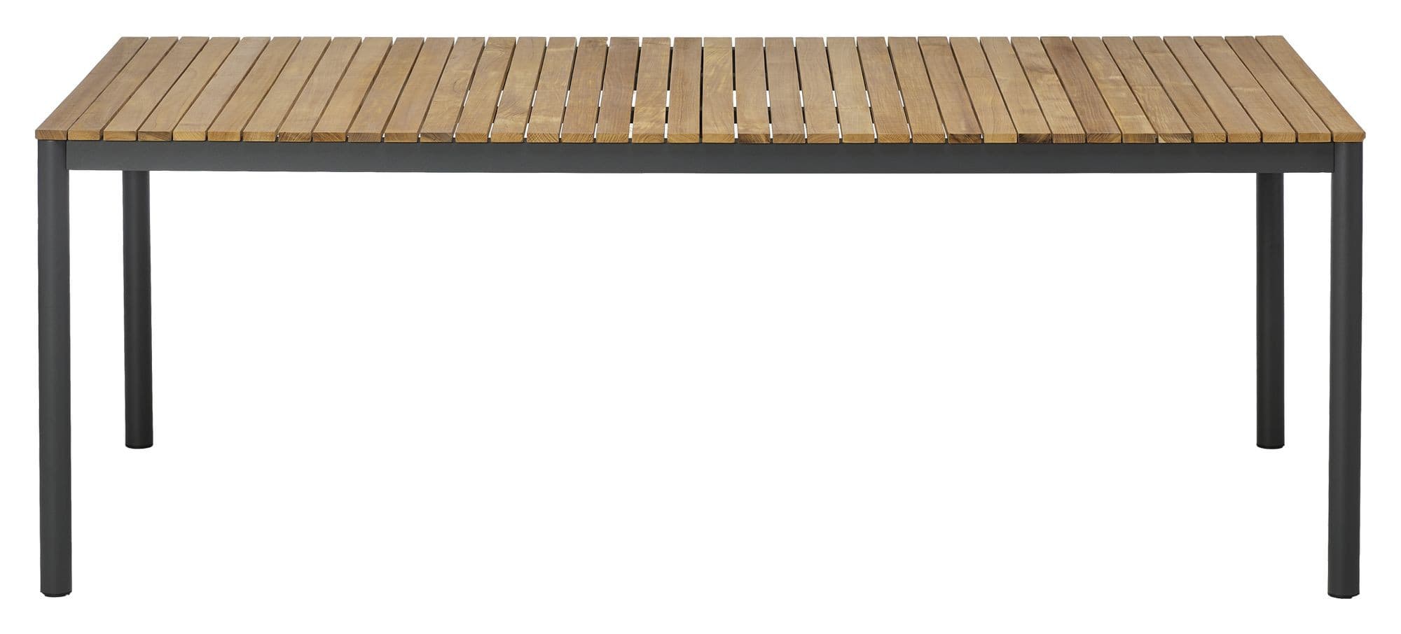 Mood Runder Esstisch Natur/Anthrazit 208x100