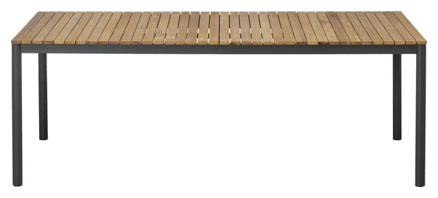 Mood Runder Esstisch Natur/Anthrazit 208x100
