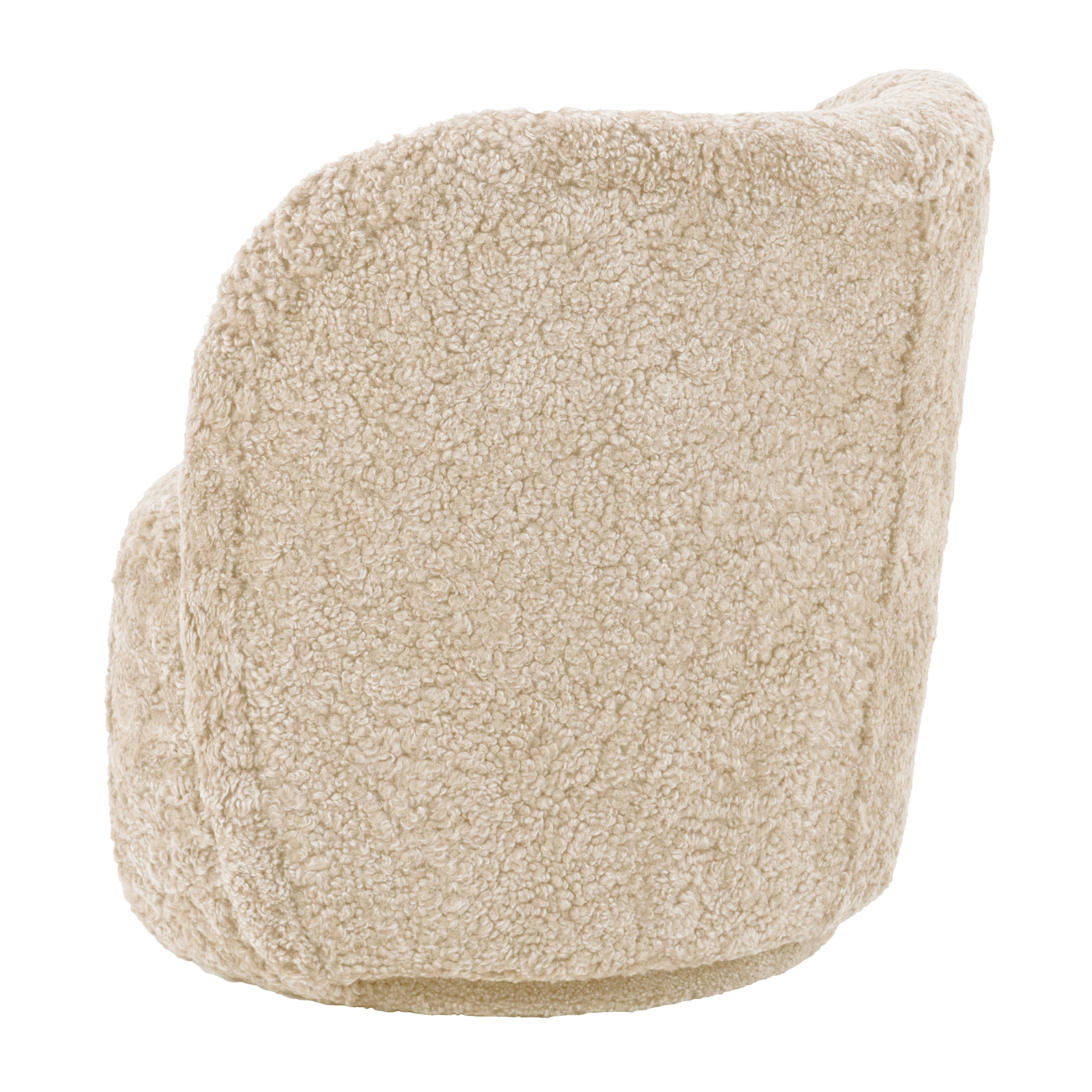 Lollo Sessel Schaffell White