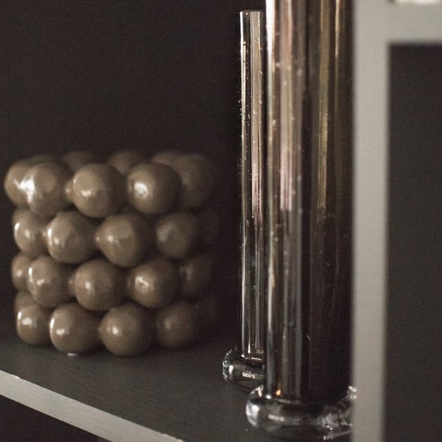 Tall Vase Braun 40 cm
