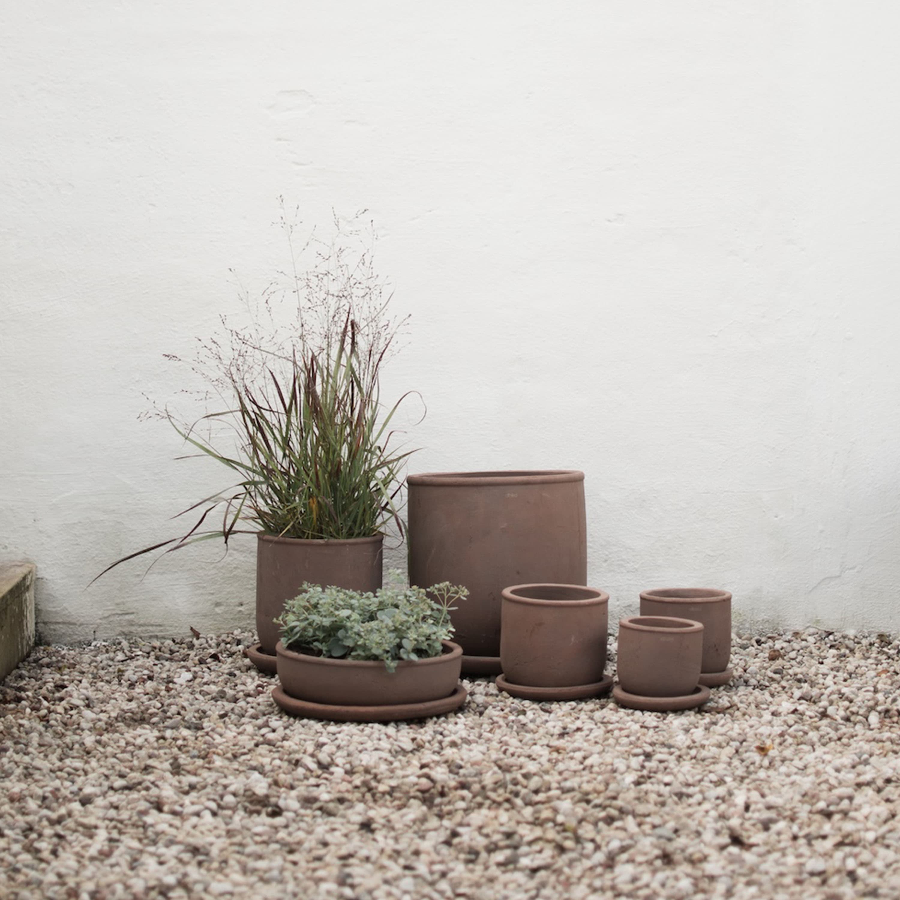 Terra Blumentopf Braun Ø18
