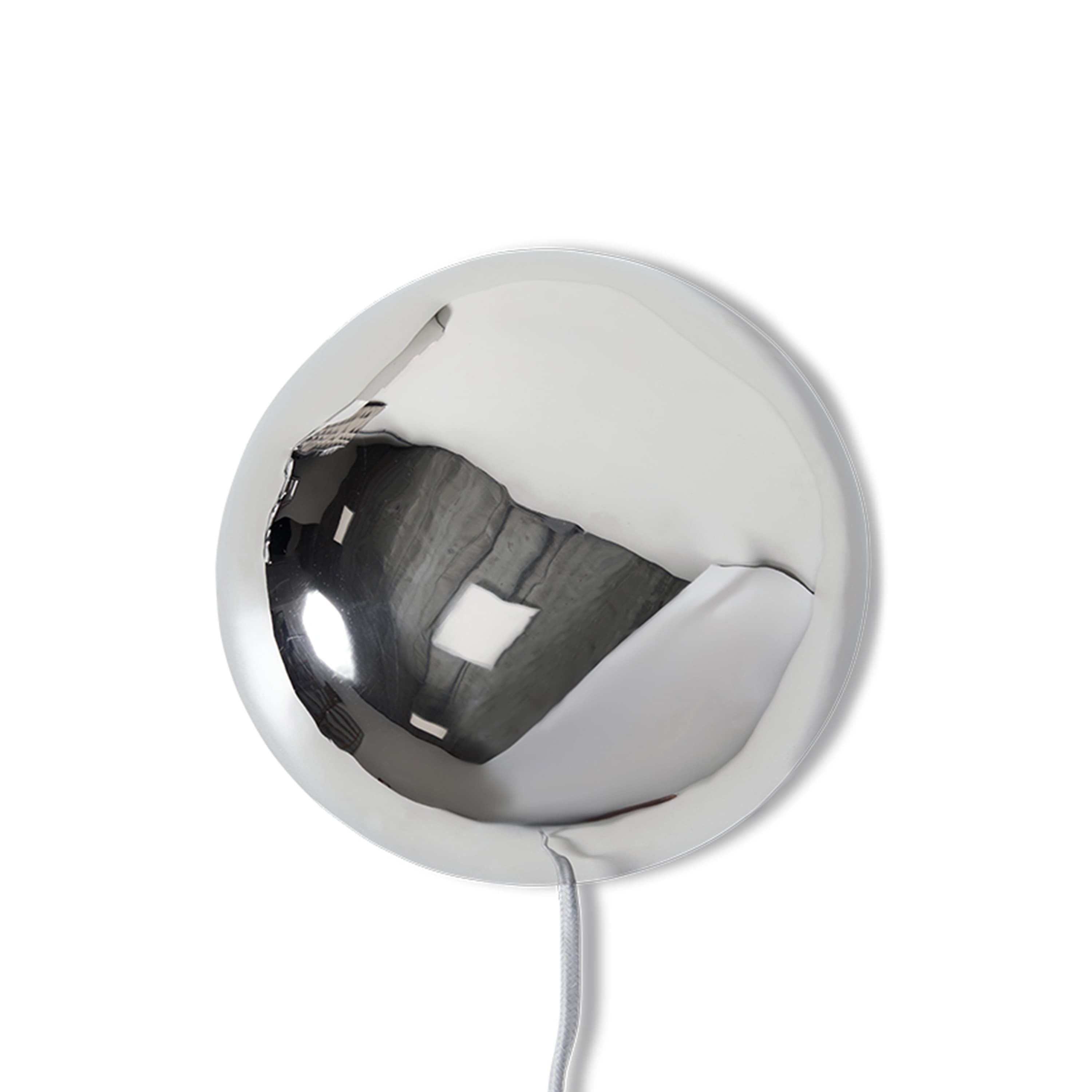 Orb Vägglampa Chrome