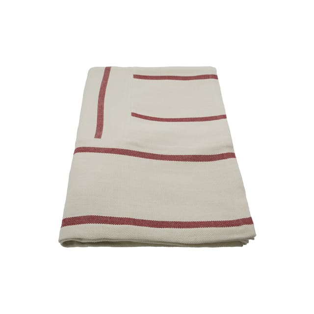 Nula Tagesdecke Off-White/Braun 250x250
