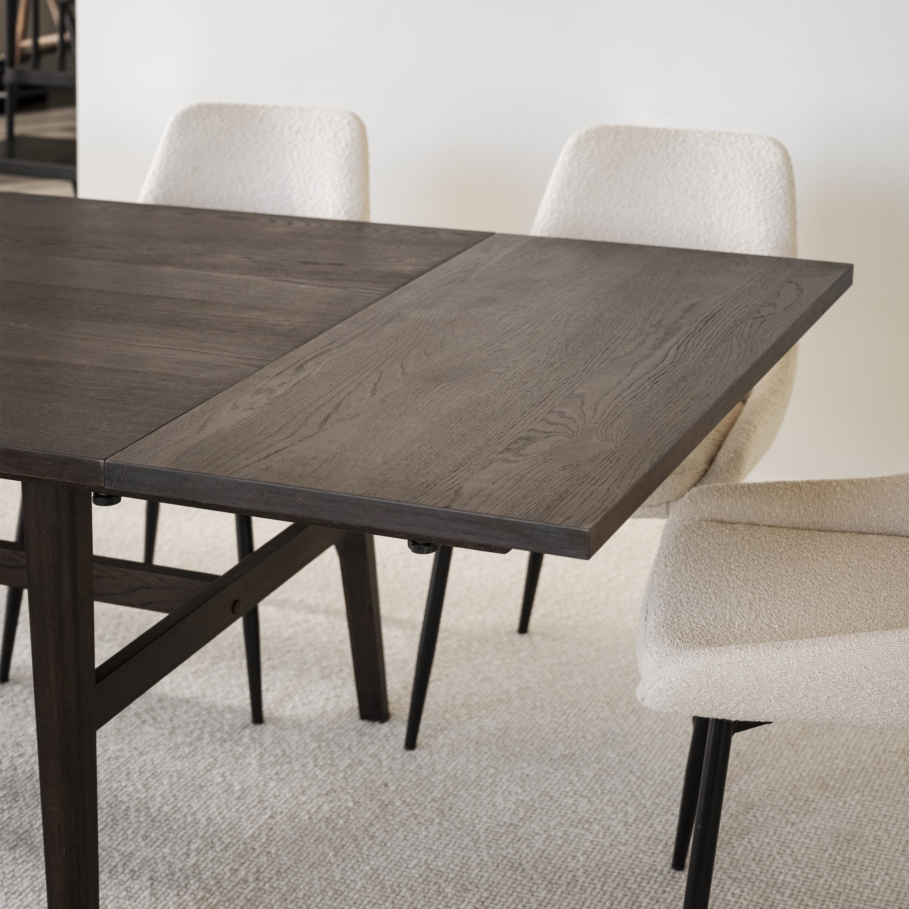Plainfield Dining Table Brown 220cm