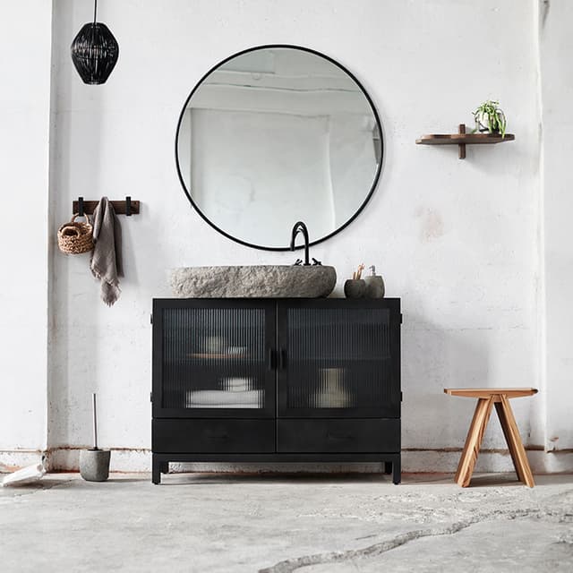 Angle Hocker Natural Oil Oak 45x29