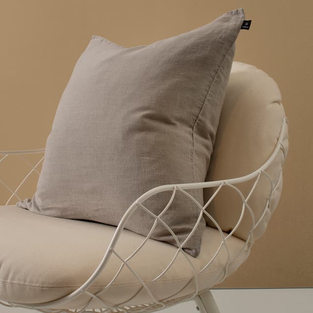 Sunshine Pillow Cover Linen Natural 60x60