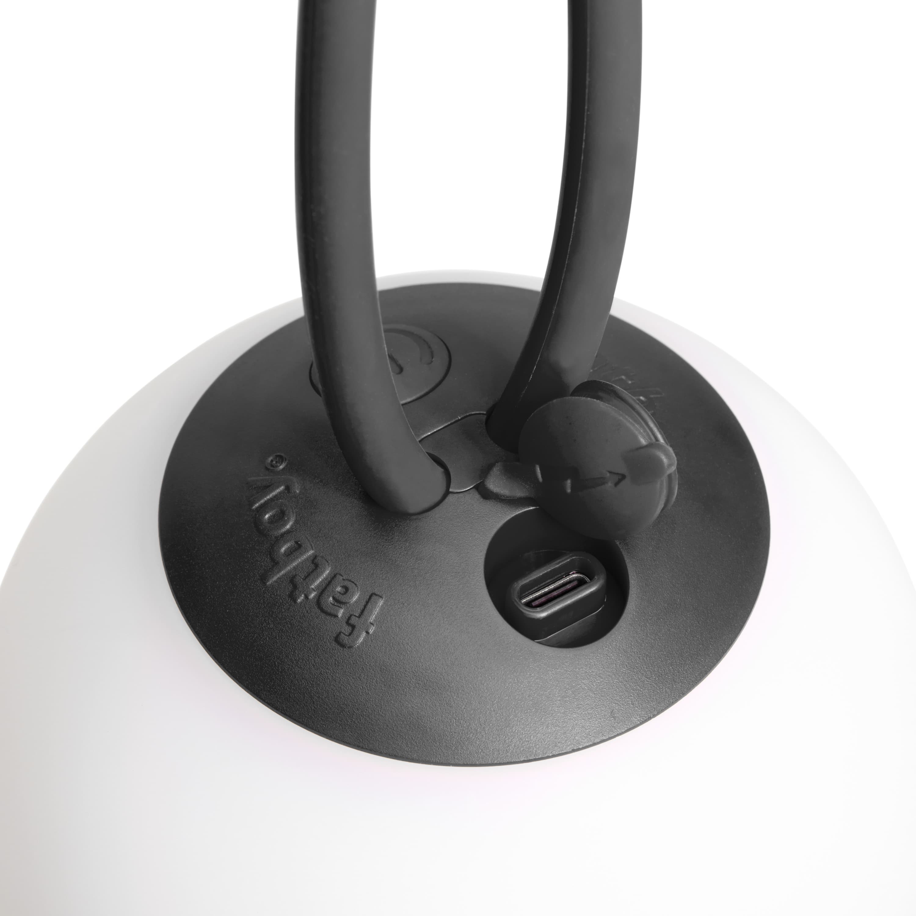 Bolleke Mini Tragbare Lampe Anthracite 3-pack
