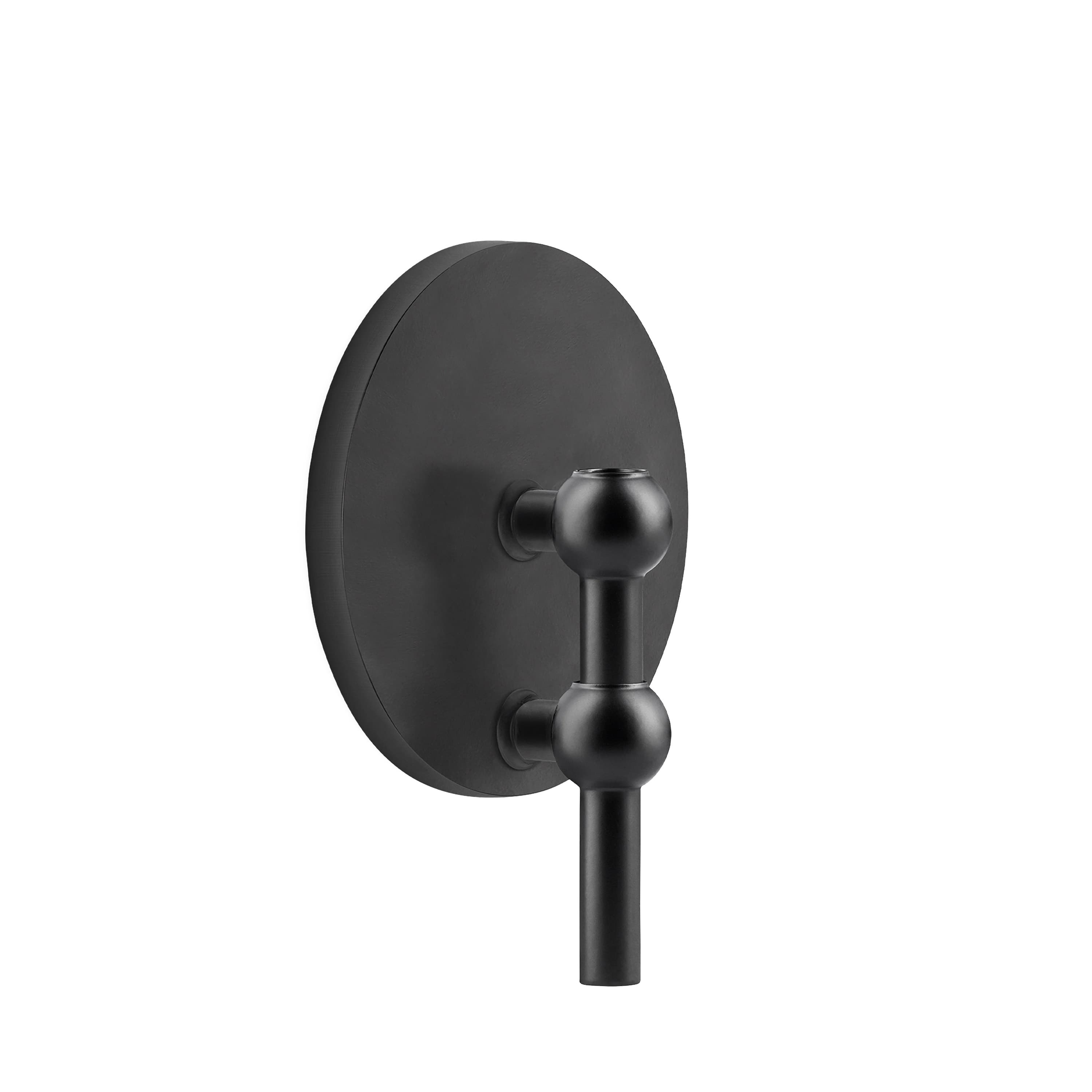 STOFF Nagel Wandkerzenhalter Schwarz