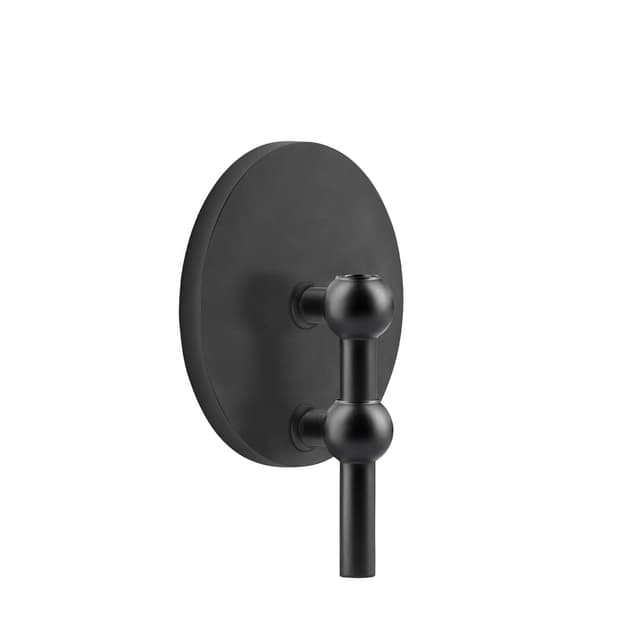 STOFF Nail Wall Candle Holder Black