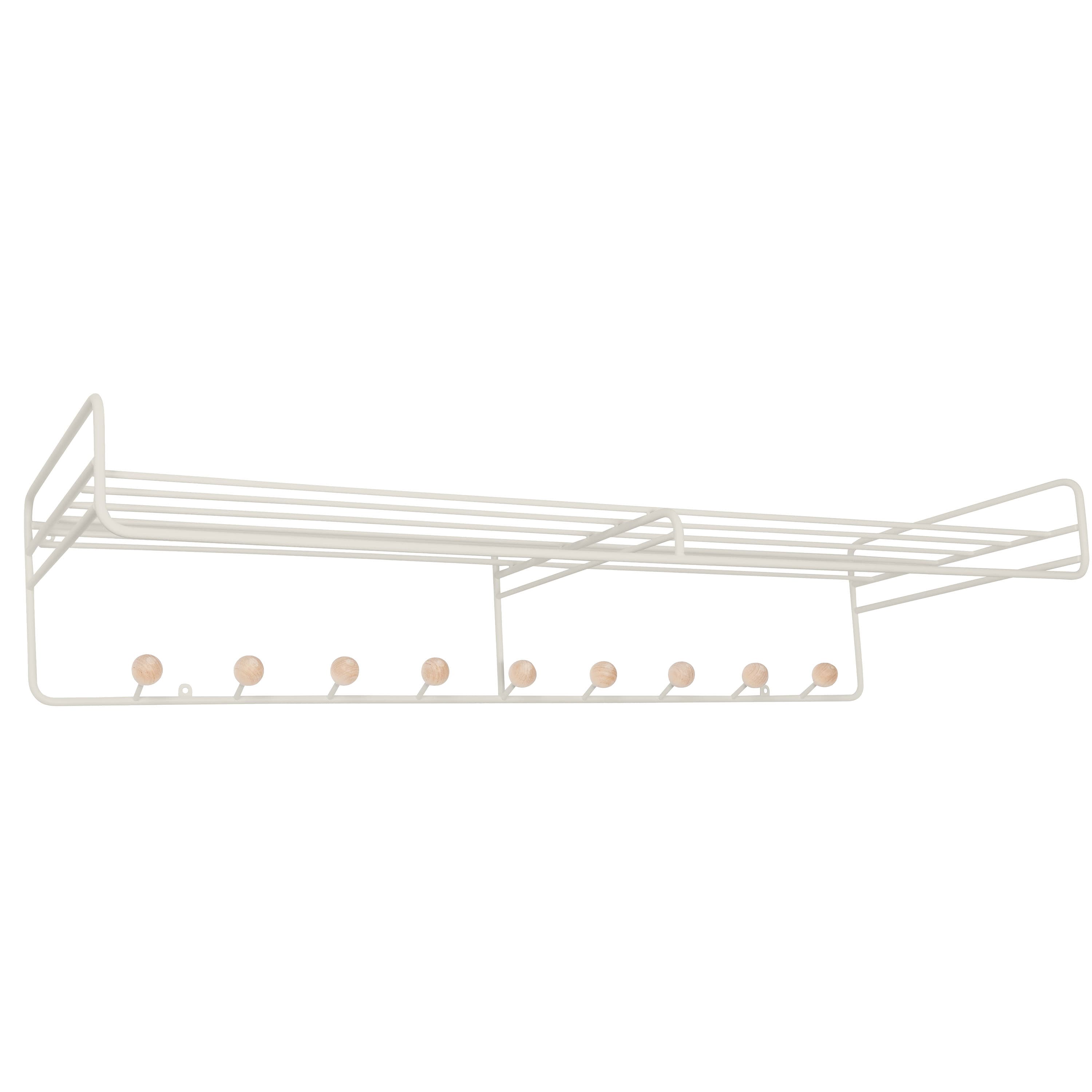 Bill Hat Rack Greige 102cm