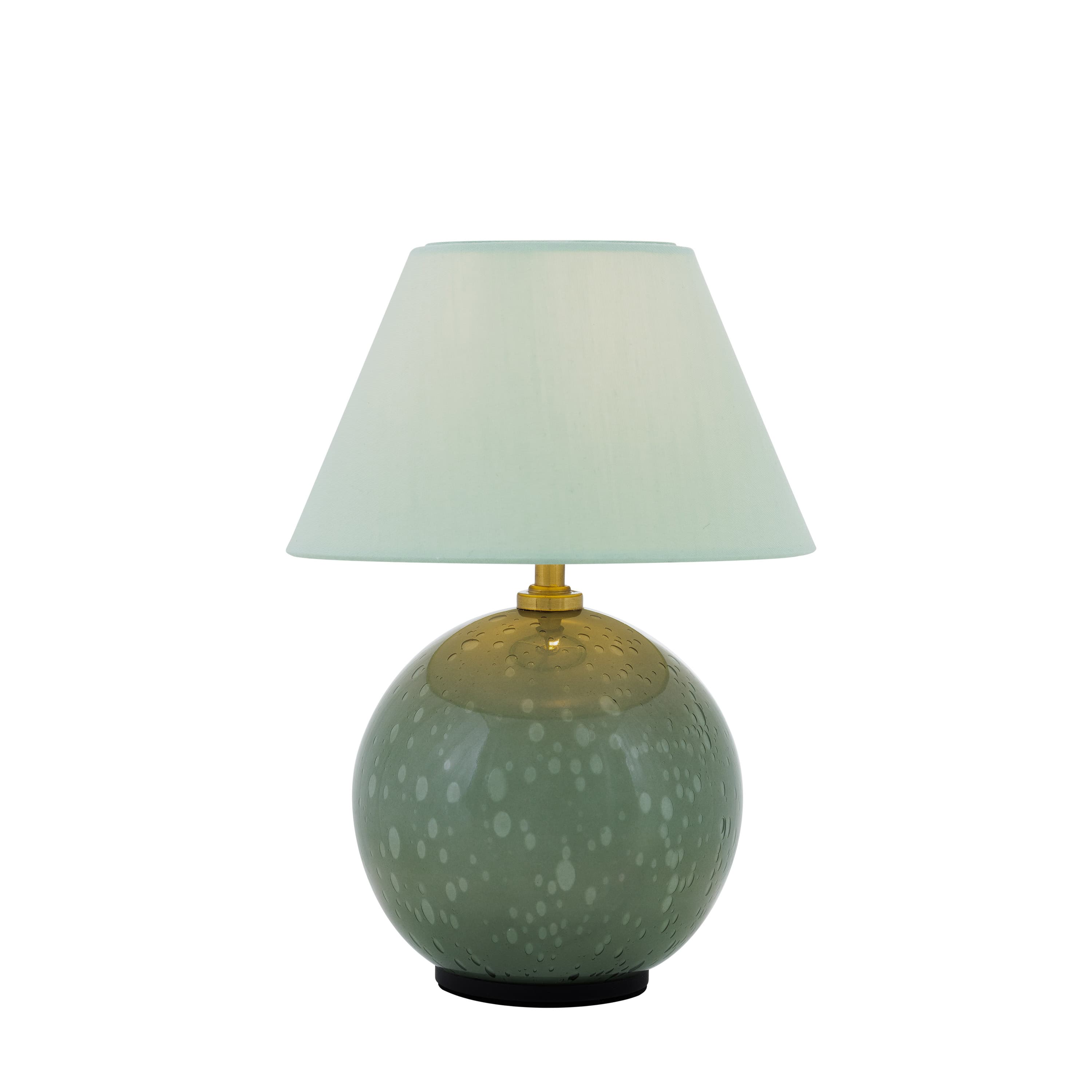 Iris Portable Table Lamp Green 16cm