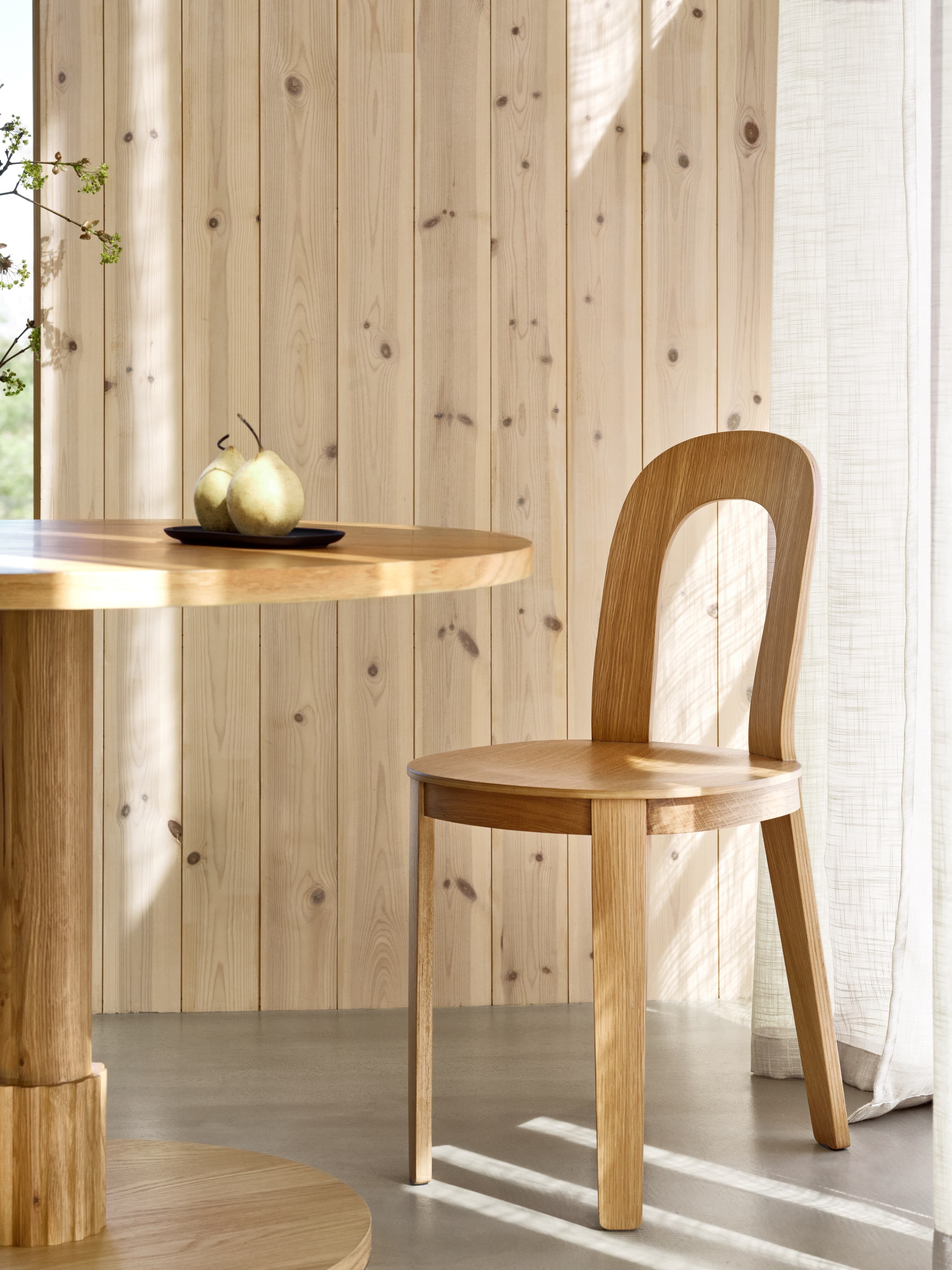 Olivia Dining Chair Oak