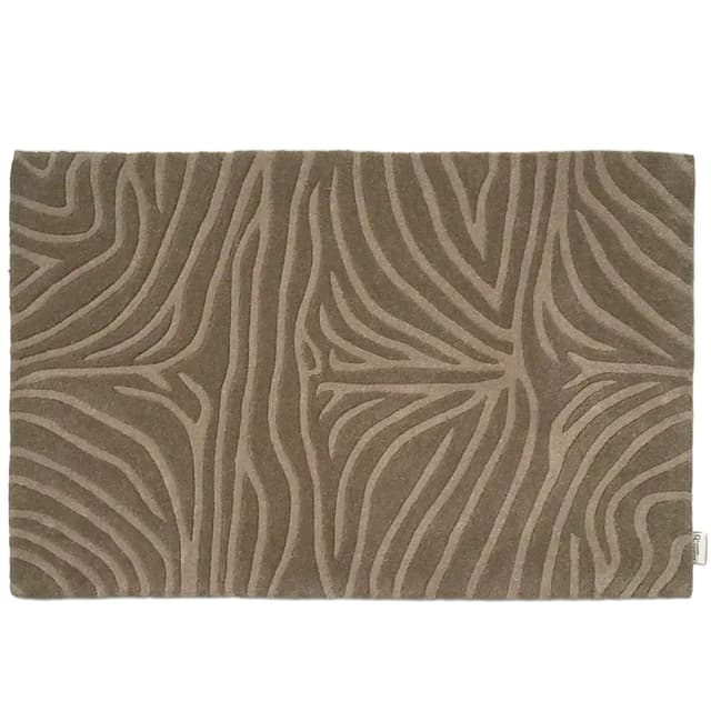 Zebra Doormat Mocha 60x90
