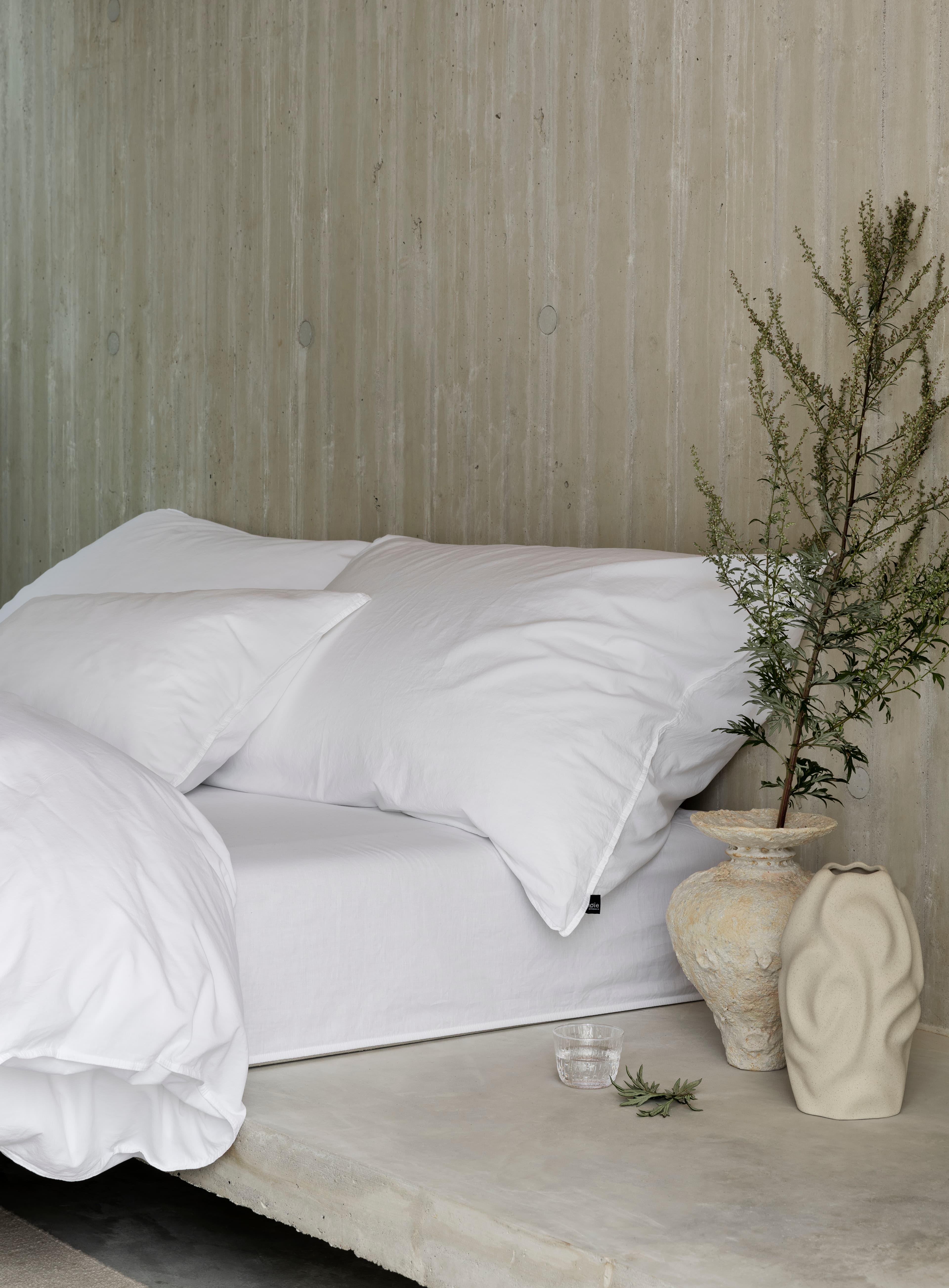 Frøya Bettbezug-Set Weiß 150x210/50x60