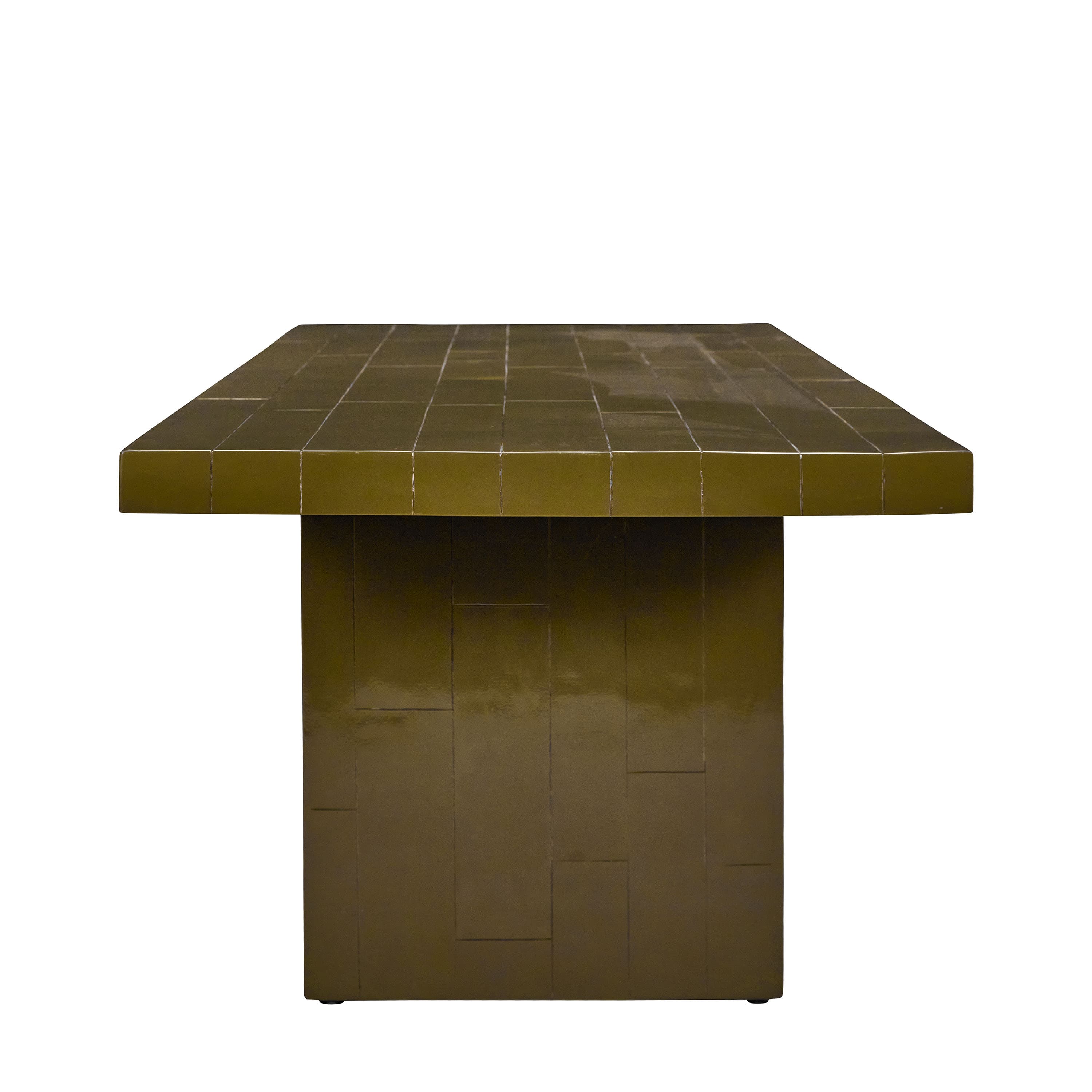 Brick Esstisch Grün 200x90