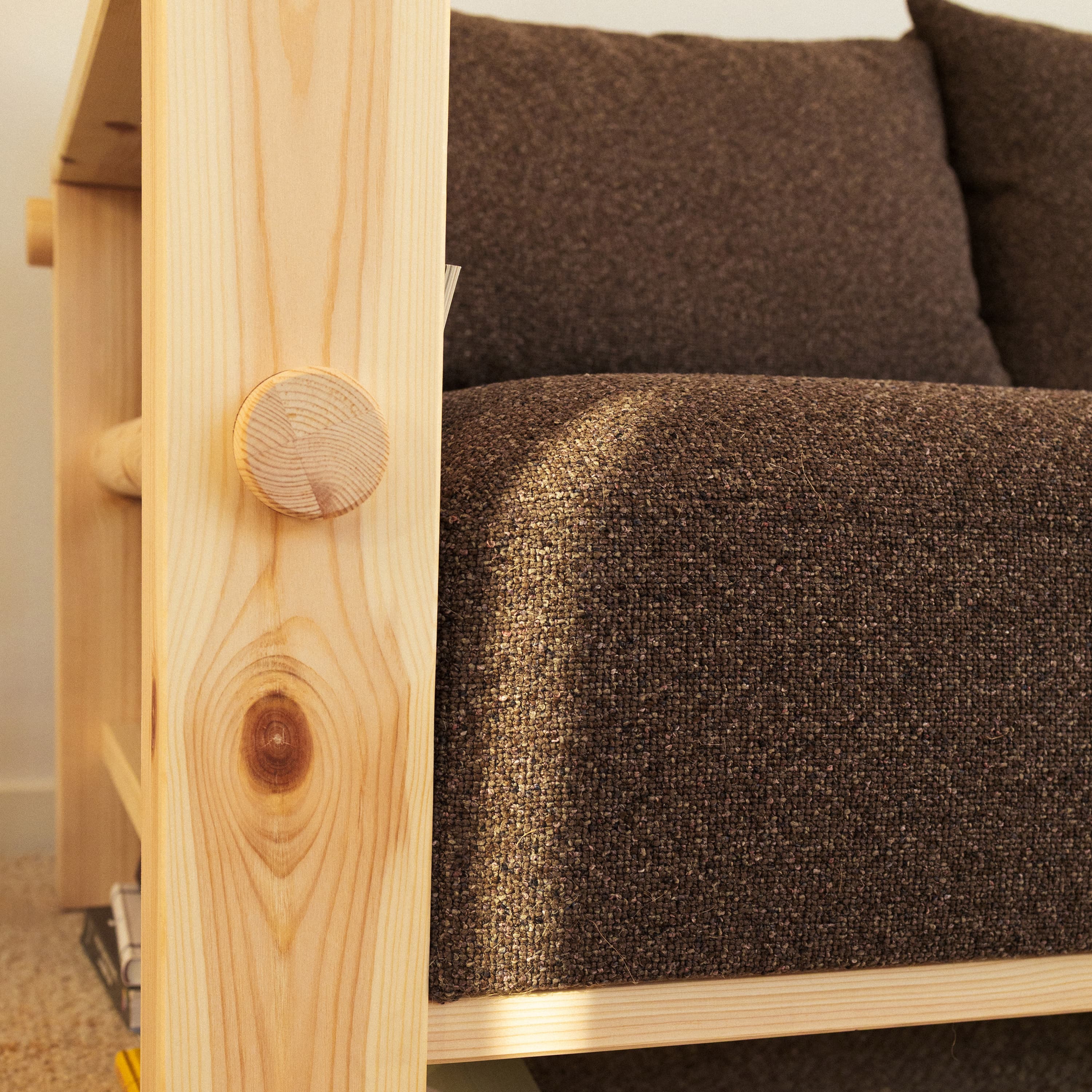 Bare Sofa Bed Raw/Mellow Brown