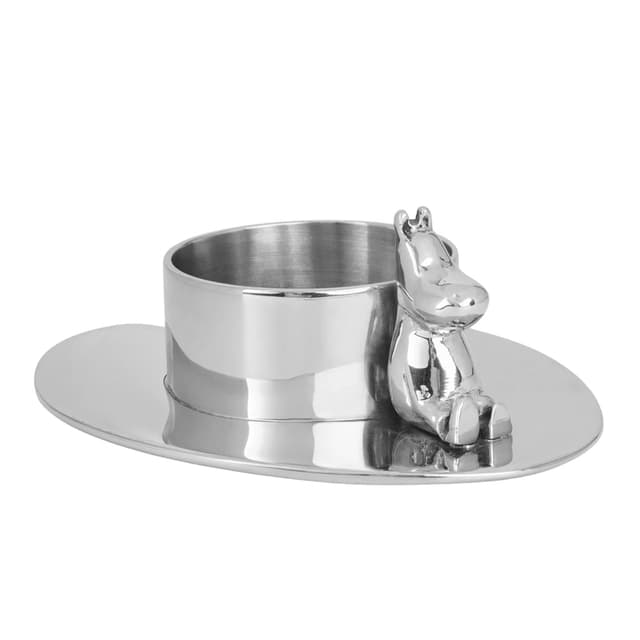 Hilke X Mumins Nr.3 Kerzenhalter Silber