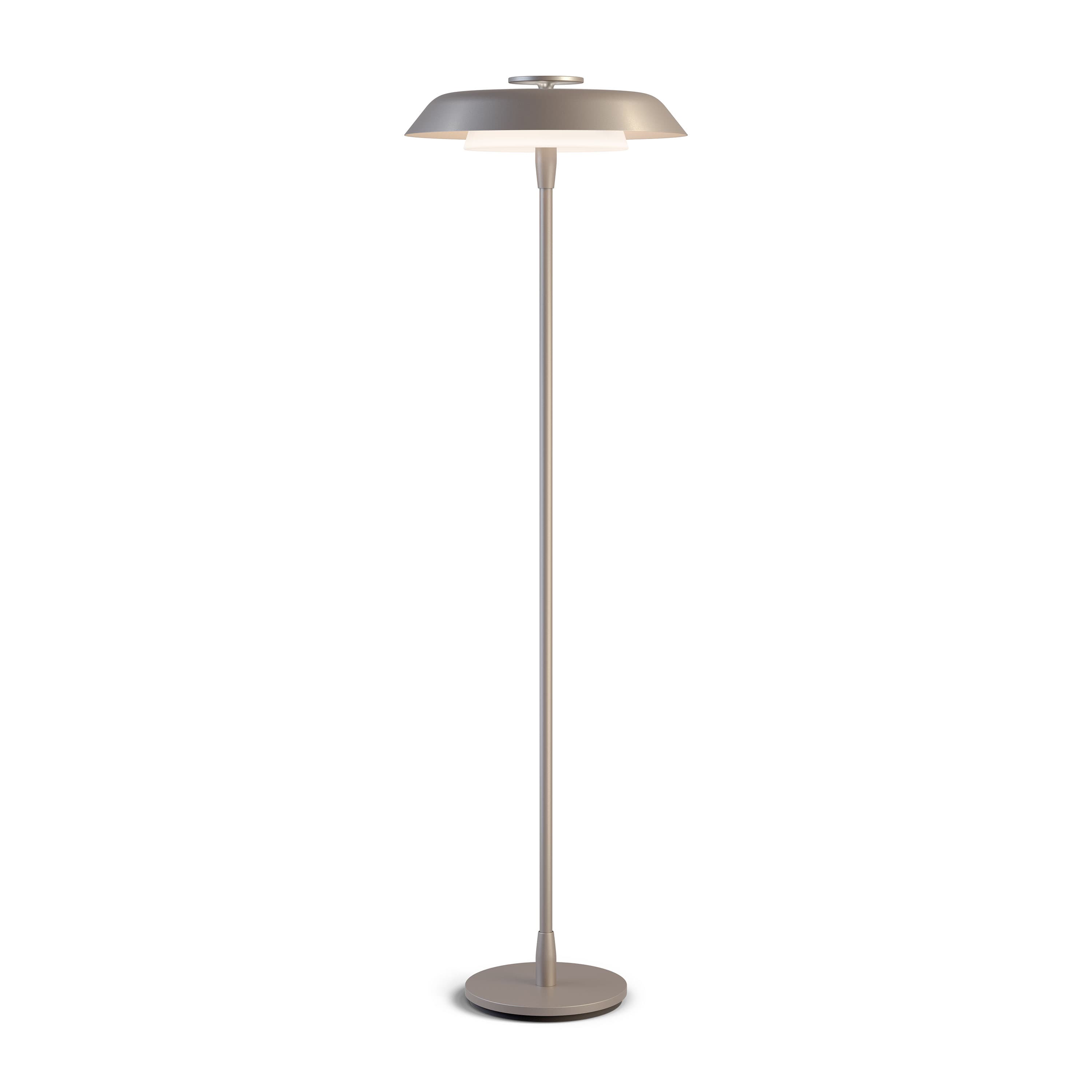 Horisont Stehleuchte Metallic Champagne 141cm