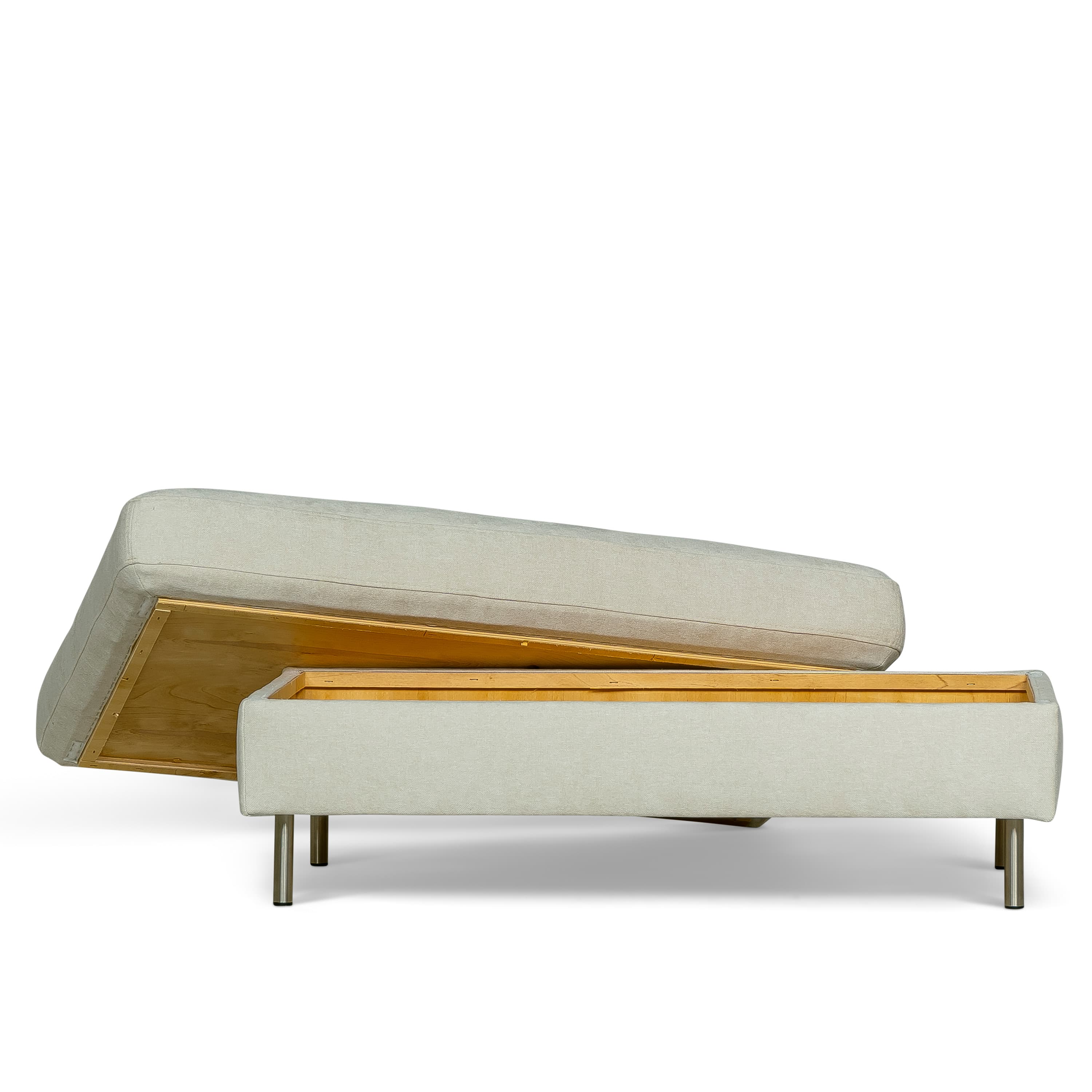 Åre Fußhocker Creme 70x110