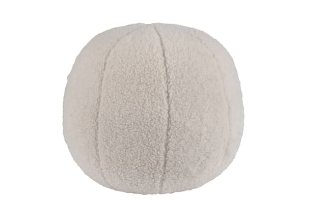 Sphere Zierkissen Creme Teddy Ø29