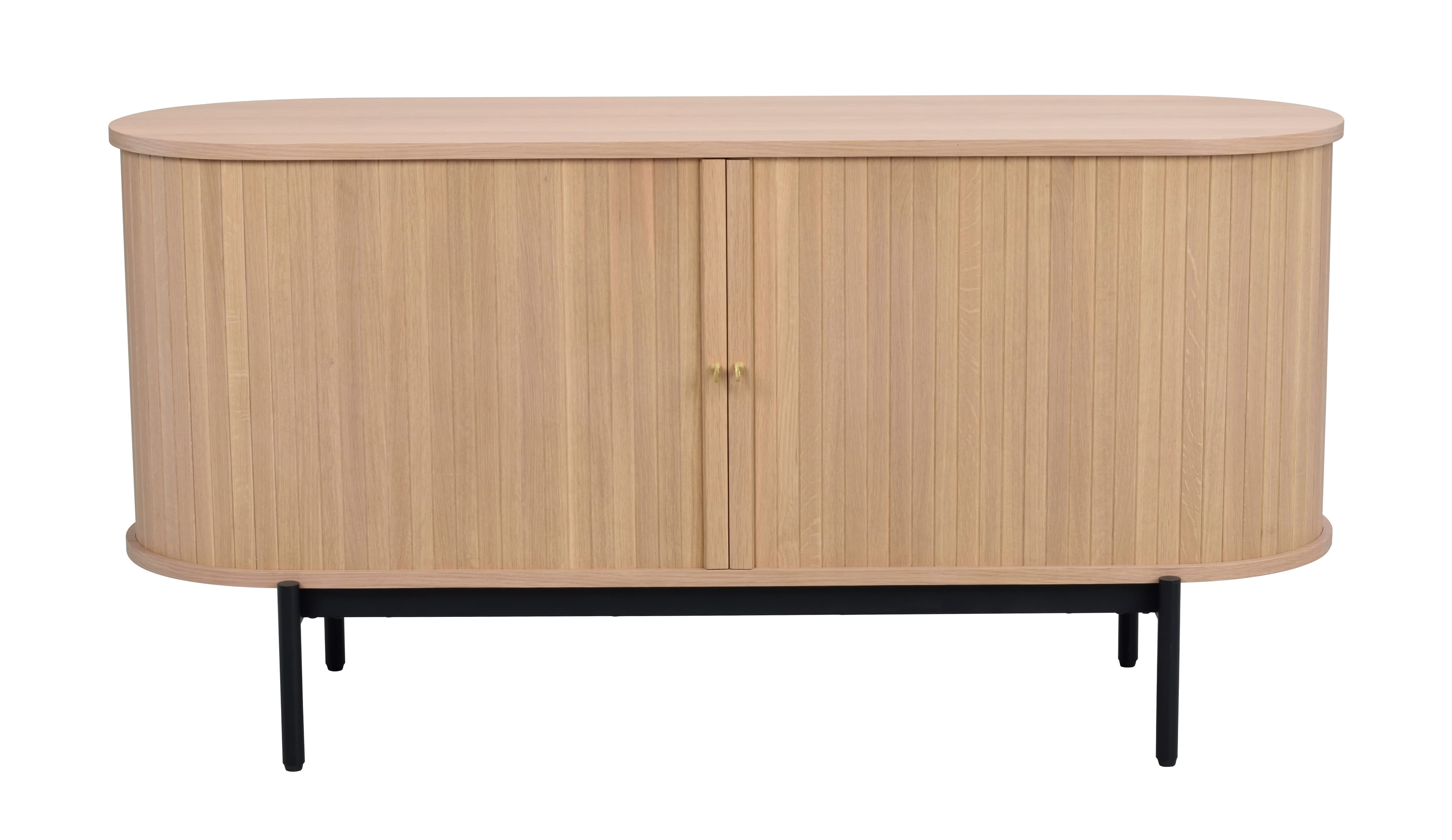 Haddington Sideboard White Pigmented/Black 142cm