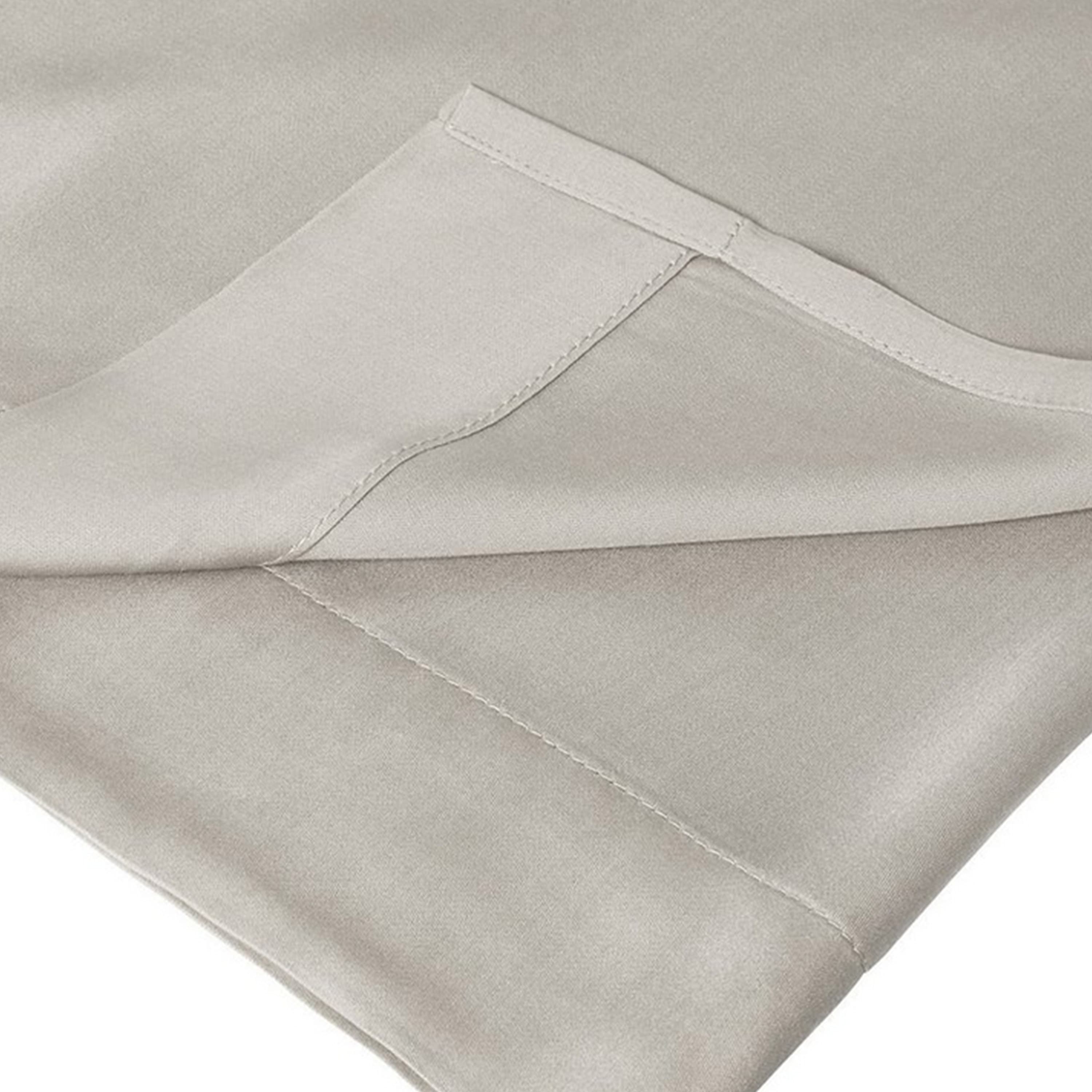 Satin Bettlaken Natur 270x270