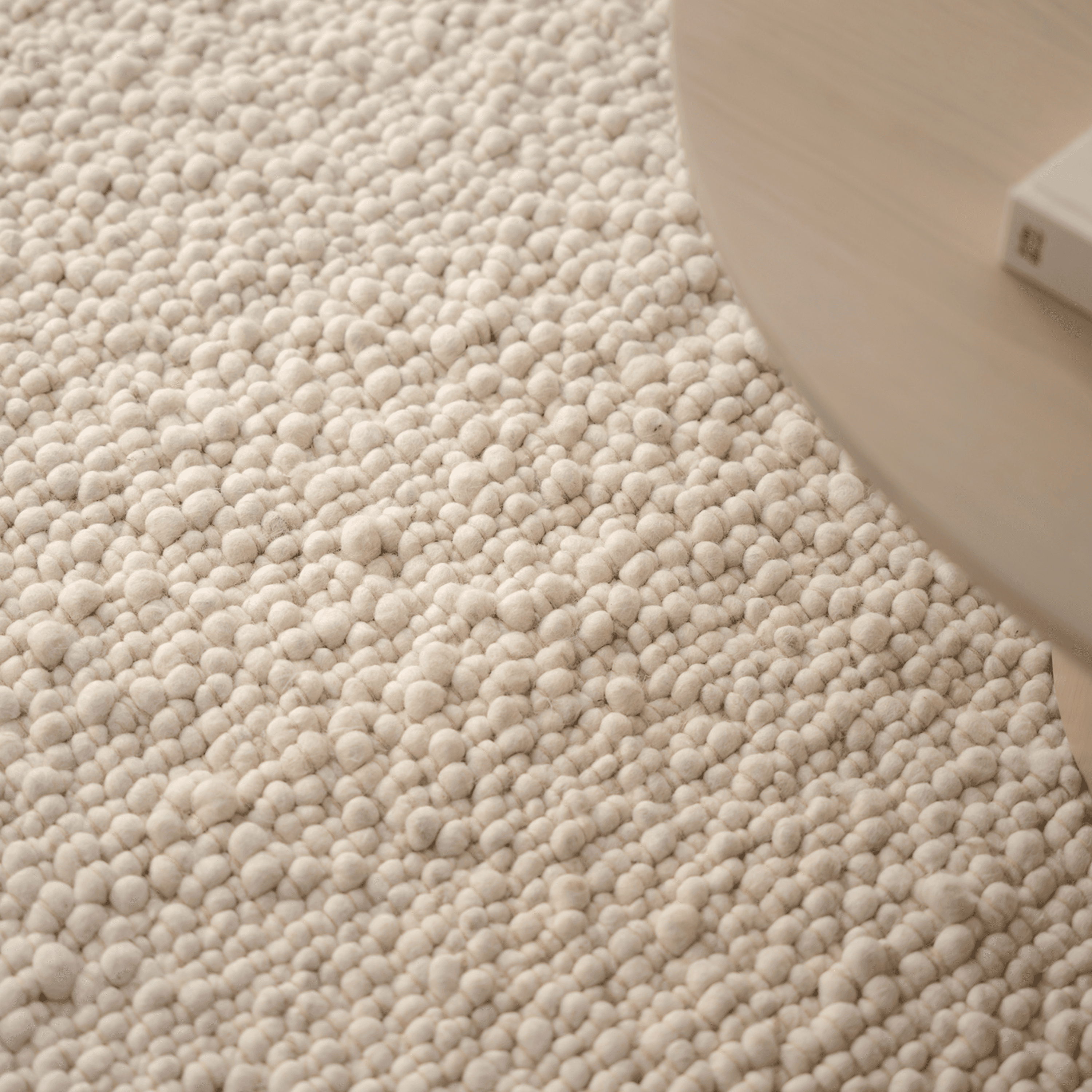 Paros Wollteppich White 170x240