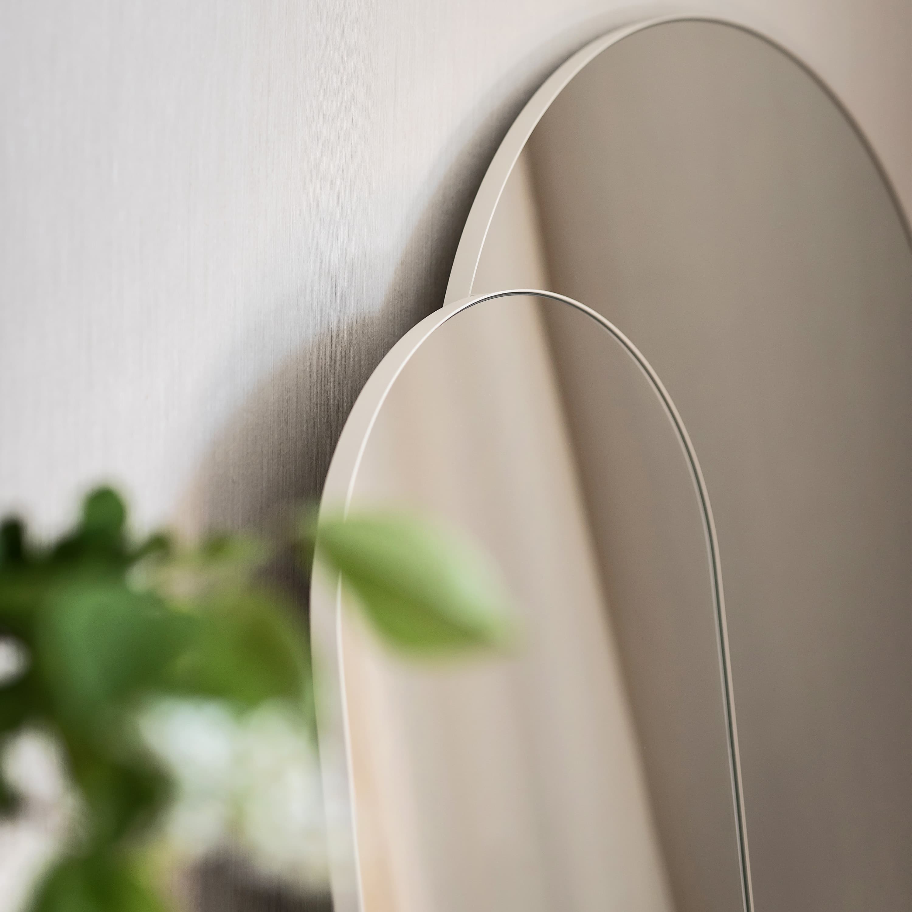 Arco Spiegel 40x140cm Beige