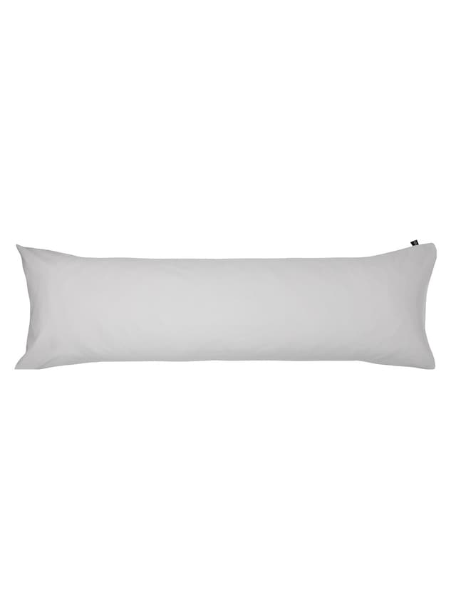 Pillowcase Cotton Light Grey 50x150